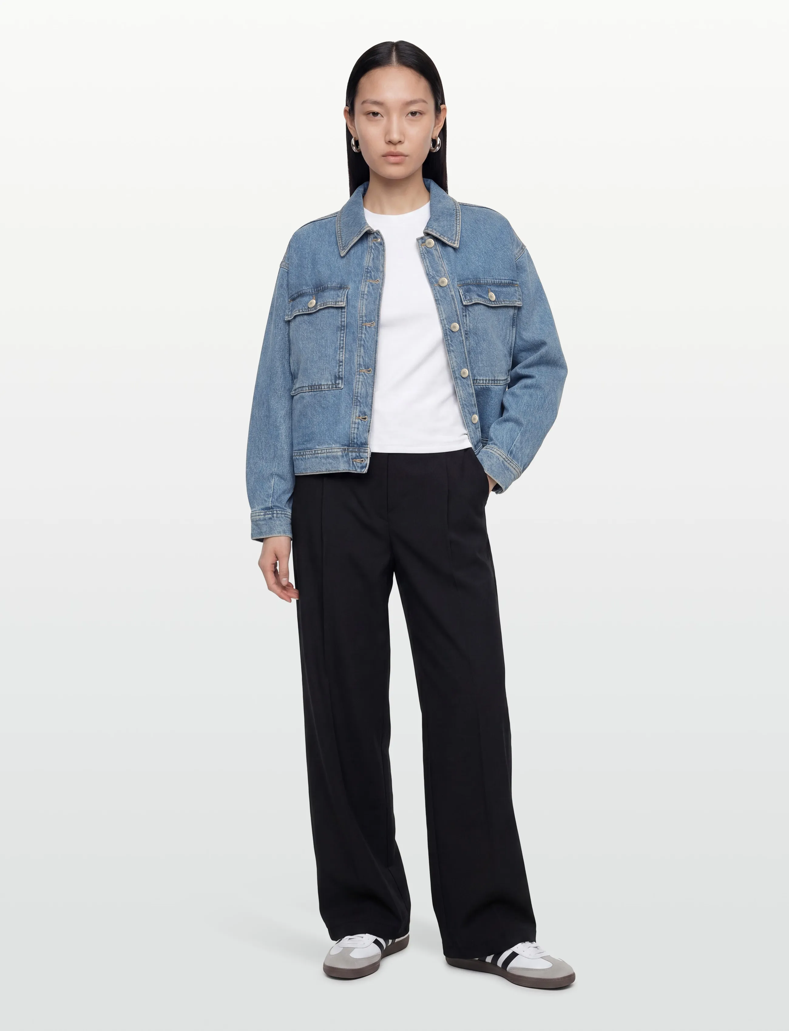 Copenhagen Muse CMANOUK-JACKET - Jakker & Frakker - LIGHT BLUE DENIM / blue