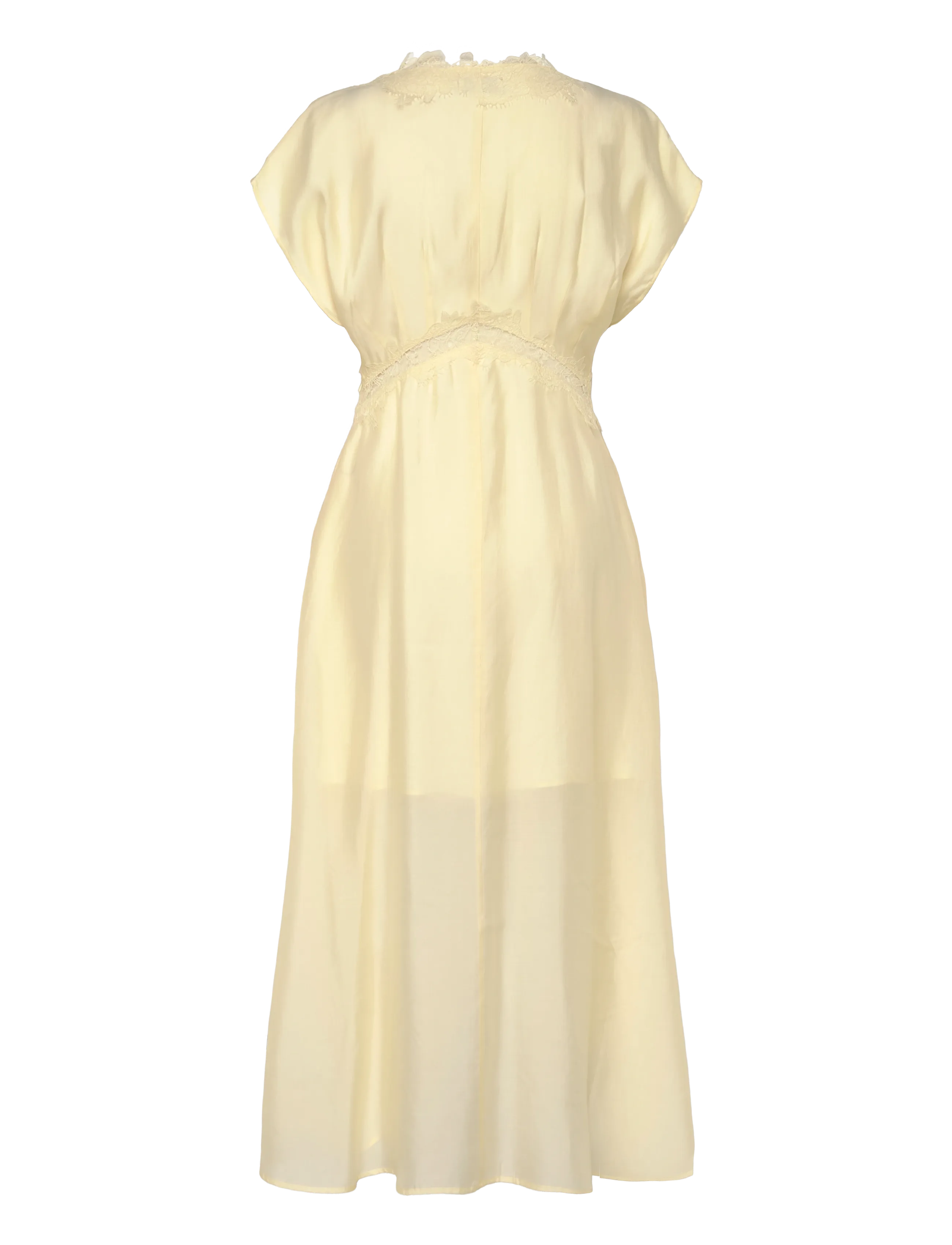 Copenhagen Muse - CMMOLLY-DRESS - pitskleidid - lemon icing - 1