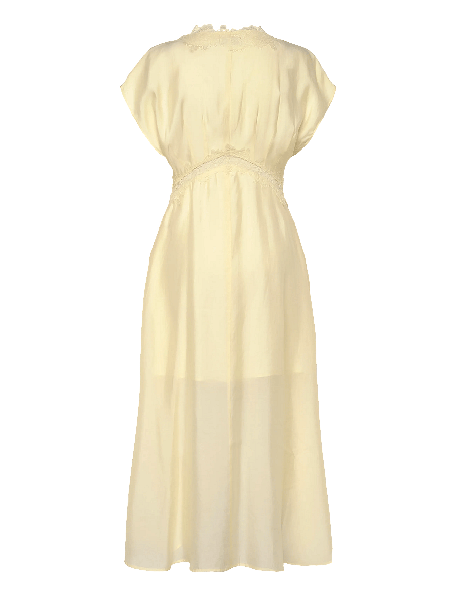 Copenhagen Muse - CMMOLLY-DRESS - spitzenkleider - lemon icing - 1