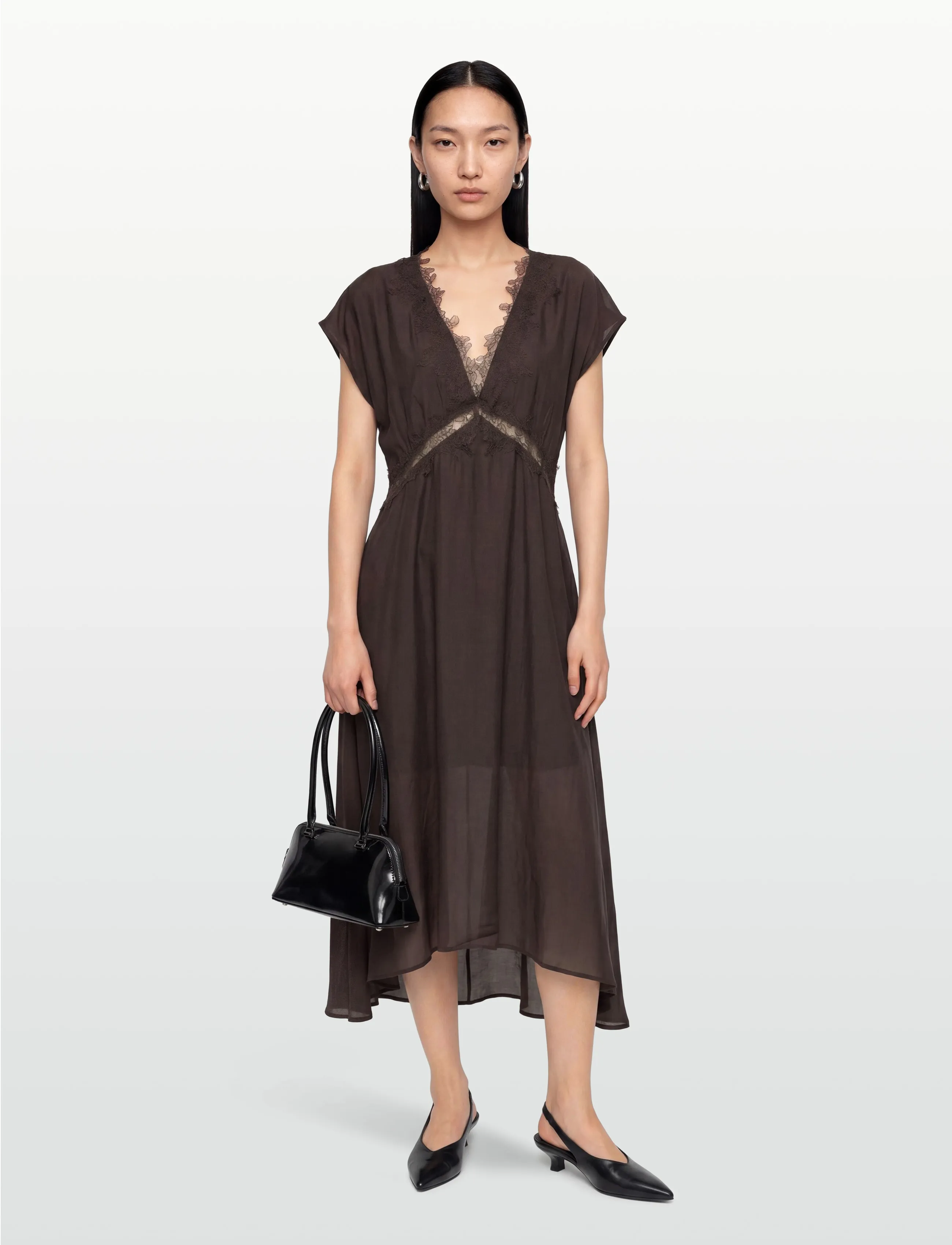 Copenhagen Muse Cmmolly-Dress, S, Dresses, Braun - Lace Frauen