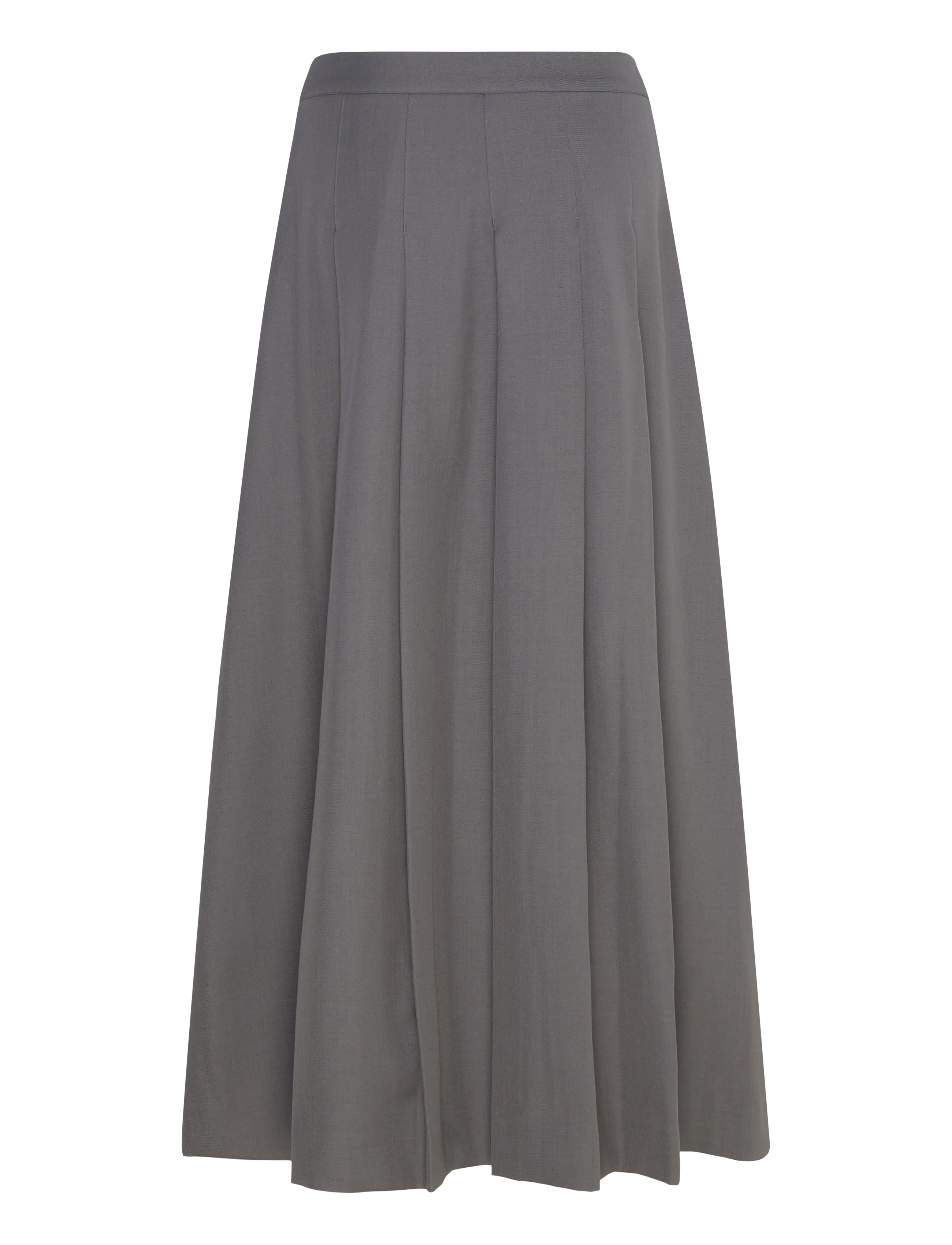 Copenhagen Muse - CMBONNIE-SKIRT - plisseeritud seelikud - dark grey melange - 2