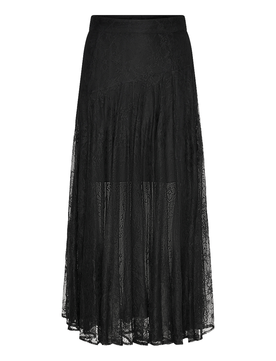 Copenhagen Muse - CMLEA-SKIRT - maxi nederdele - black - 1
