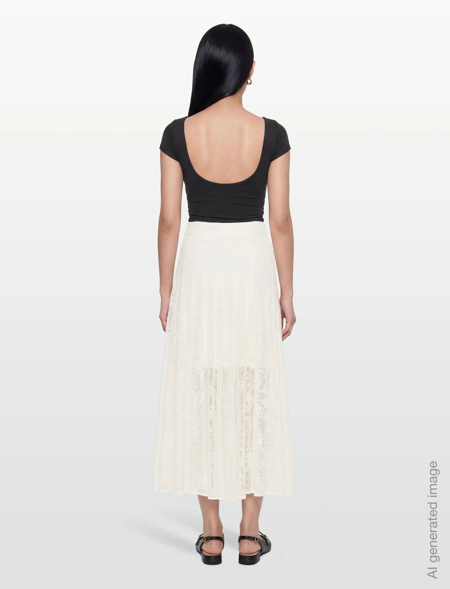 Copenhagen Muse - CMLEA-SKIRT - maxikjolar - jet stream - 4