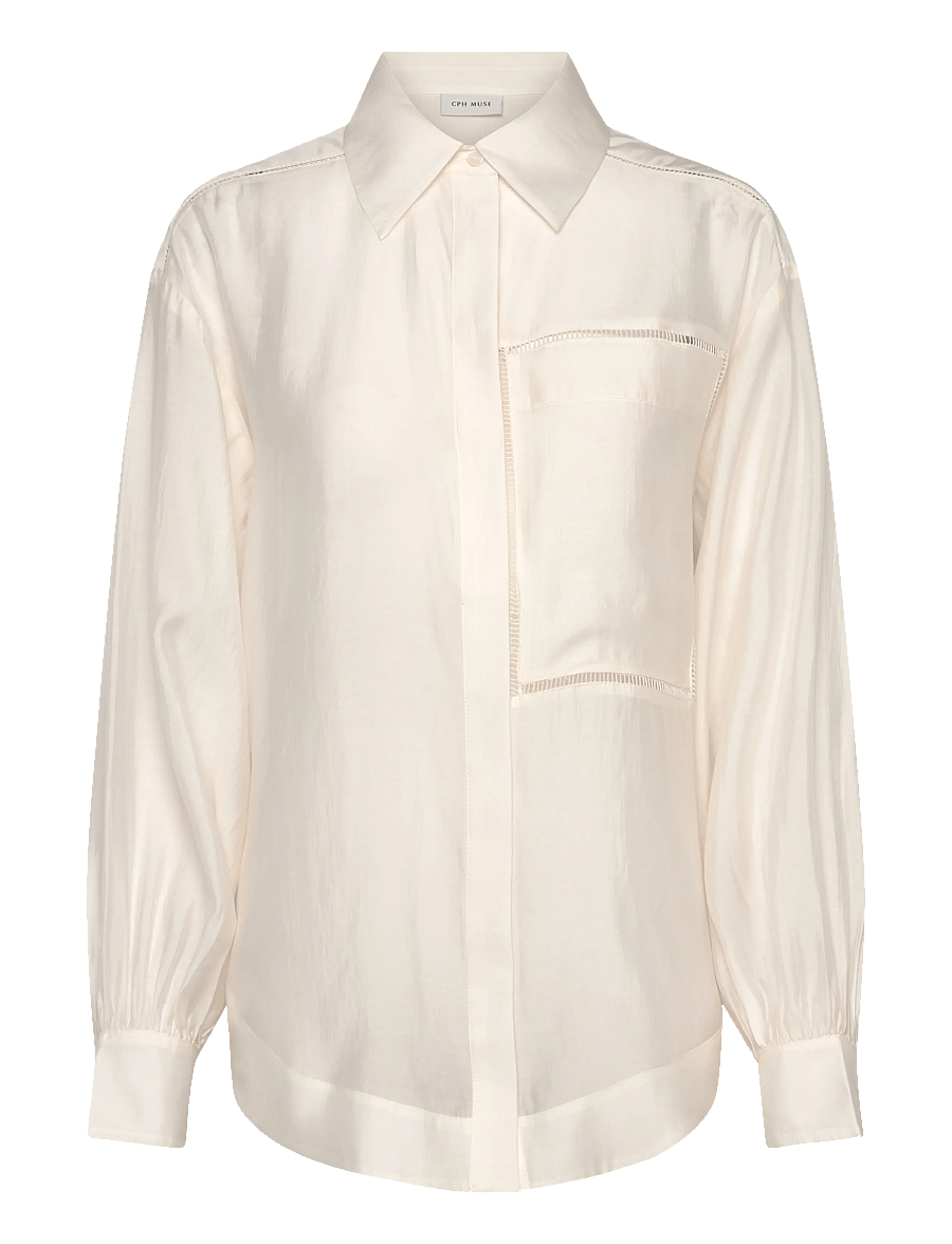 Copenhagen Muse - CMMOLLY-SHIRT - langærmede skjorter - jet stream - 1