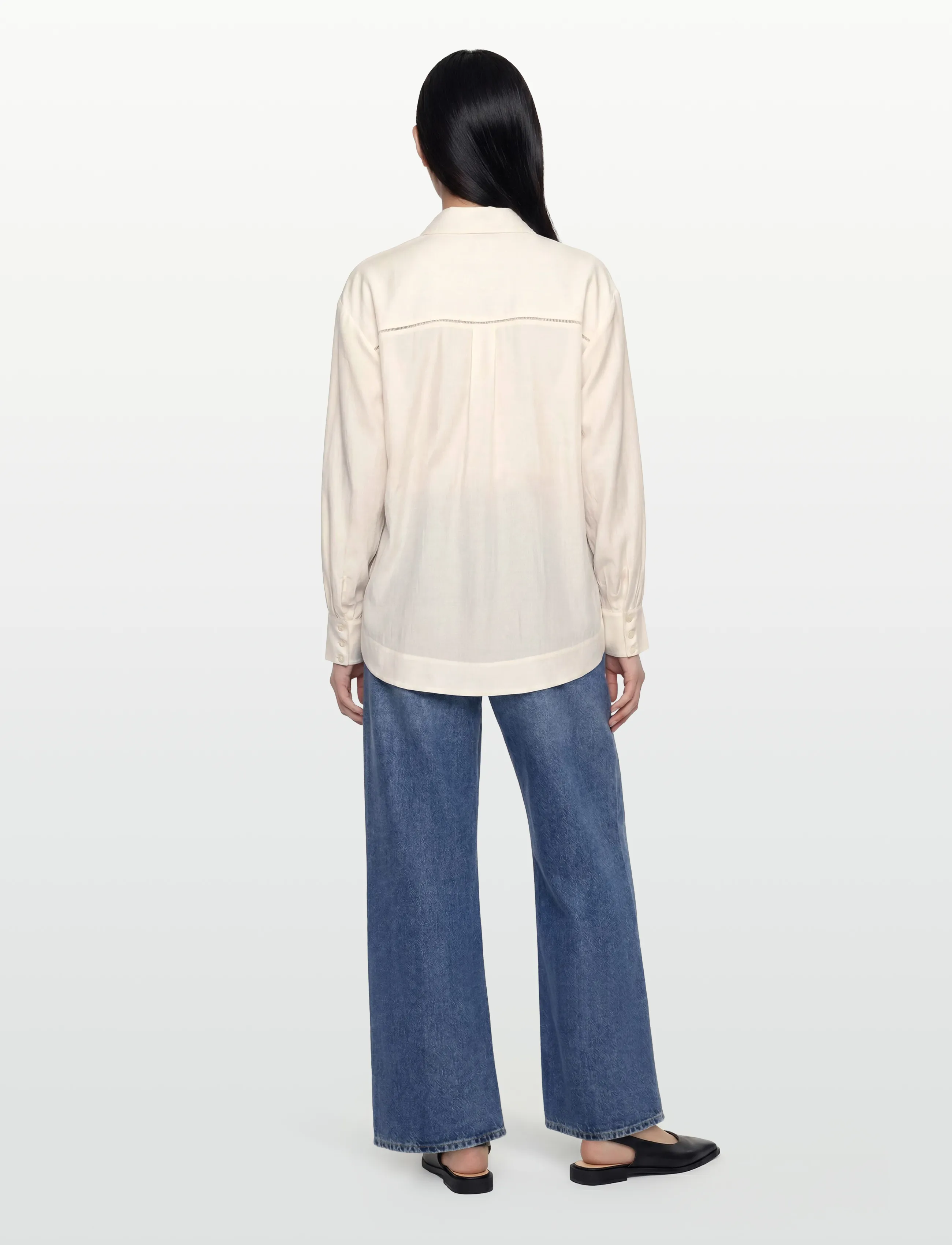 Copenhagen Muse - CMMOLLY-SHIRT - långärmade skjortor - jet stream - 4