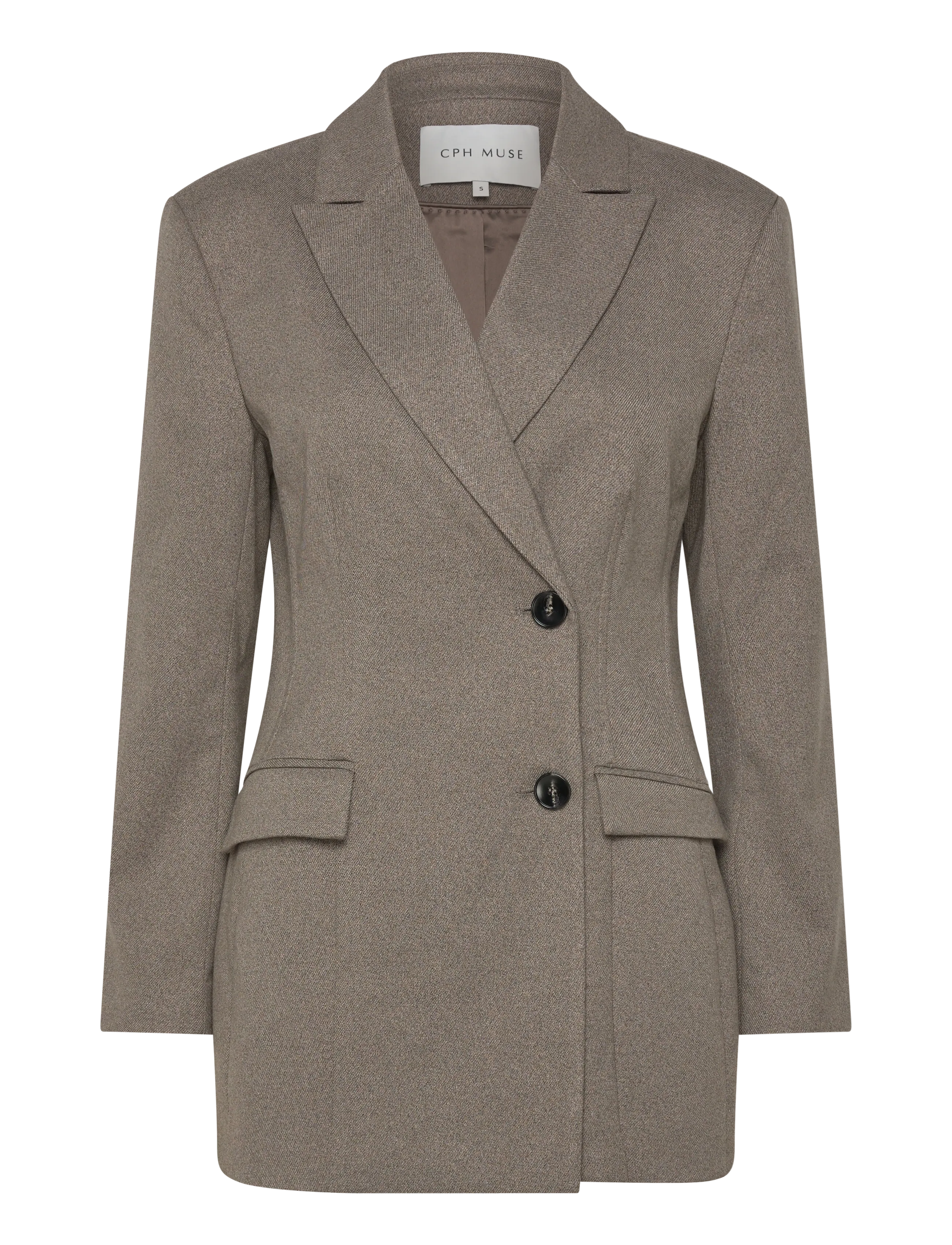 Copenhagen Muse CMTARA-BLAZER - Transitional Layering - VINTAGE KHAKI / beige