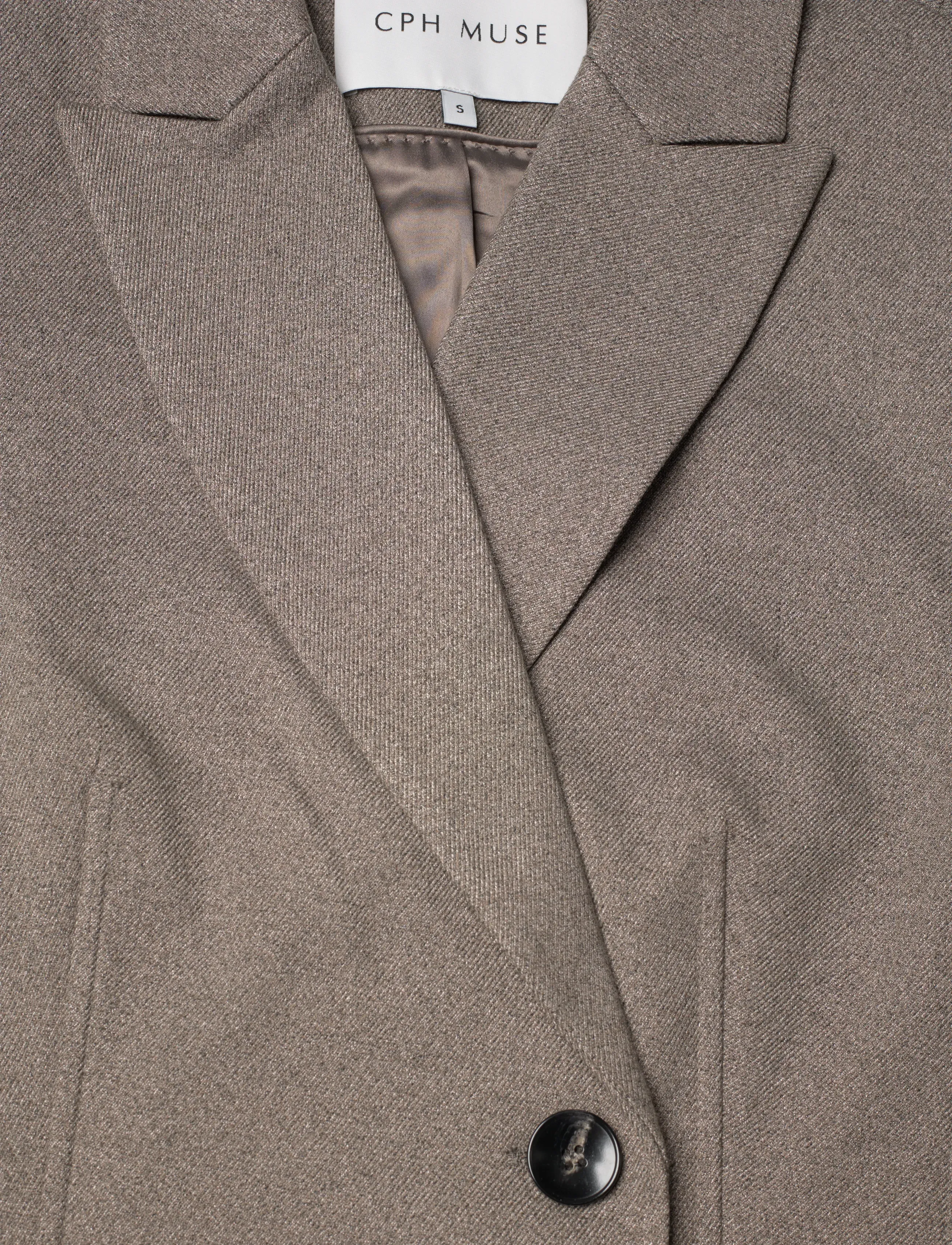 Copenhagen Muse - CMTARA-BLAZER - double breasted blazers - vintage khaki - 4