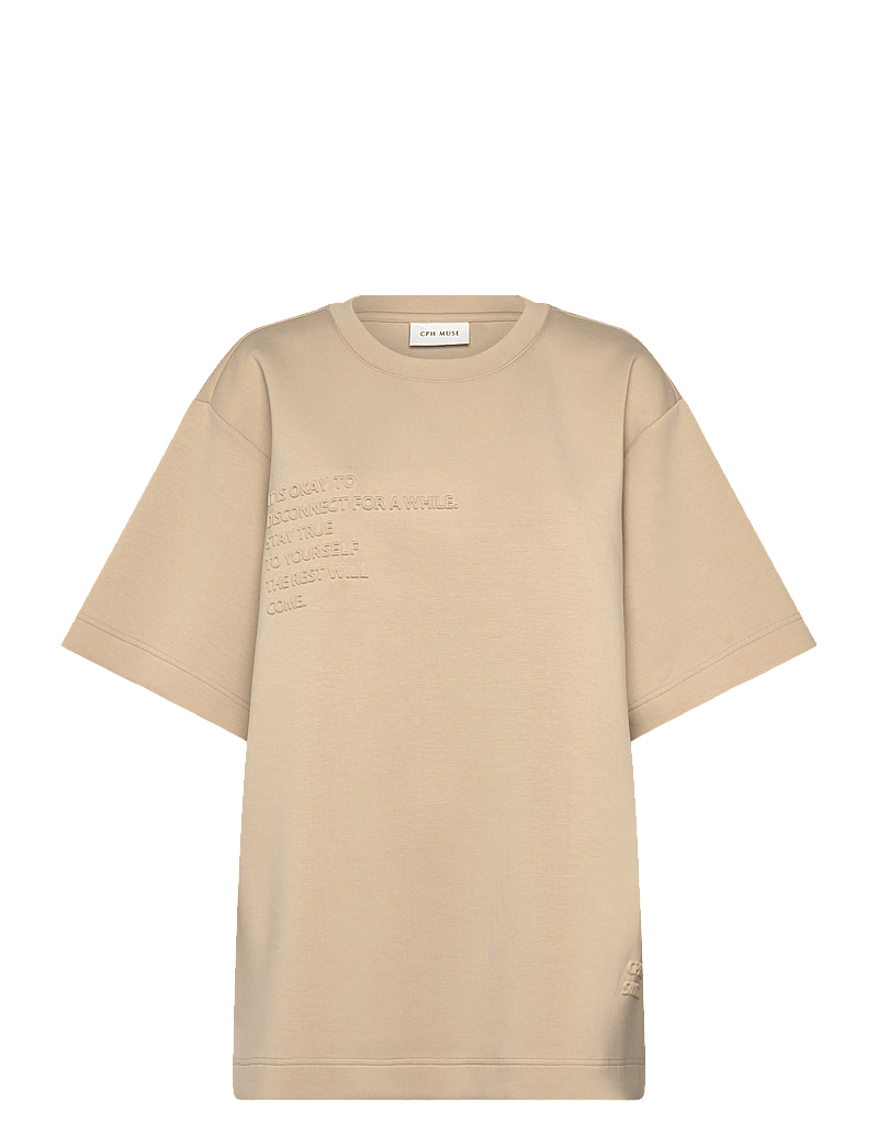Copenhagen Muse - CMSCU-TEE - t-shirts - peyote - 1
