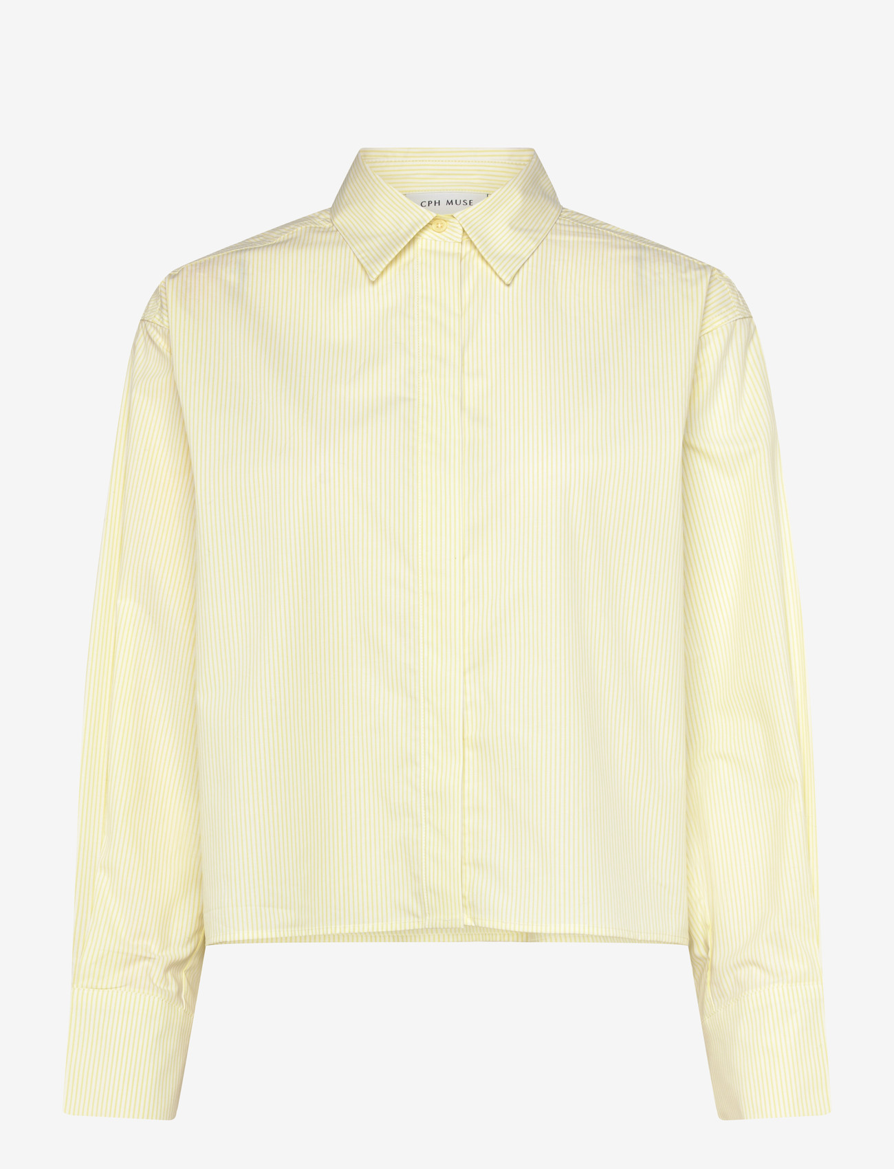 Copenhagen Muse - CMBLAIRE-SHIRT - langärmlige hemden - citron - 0