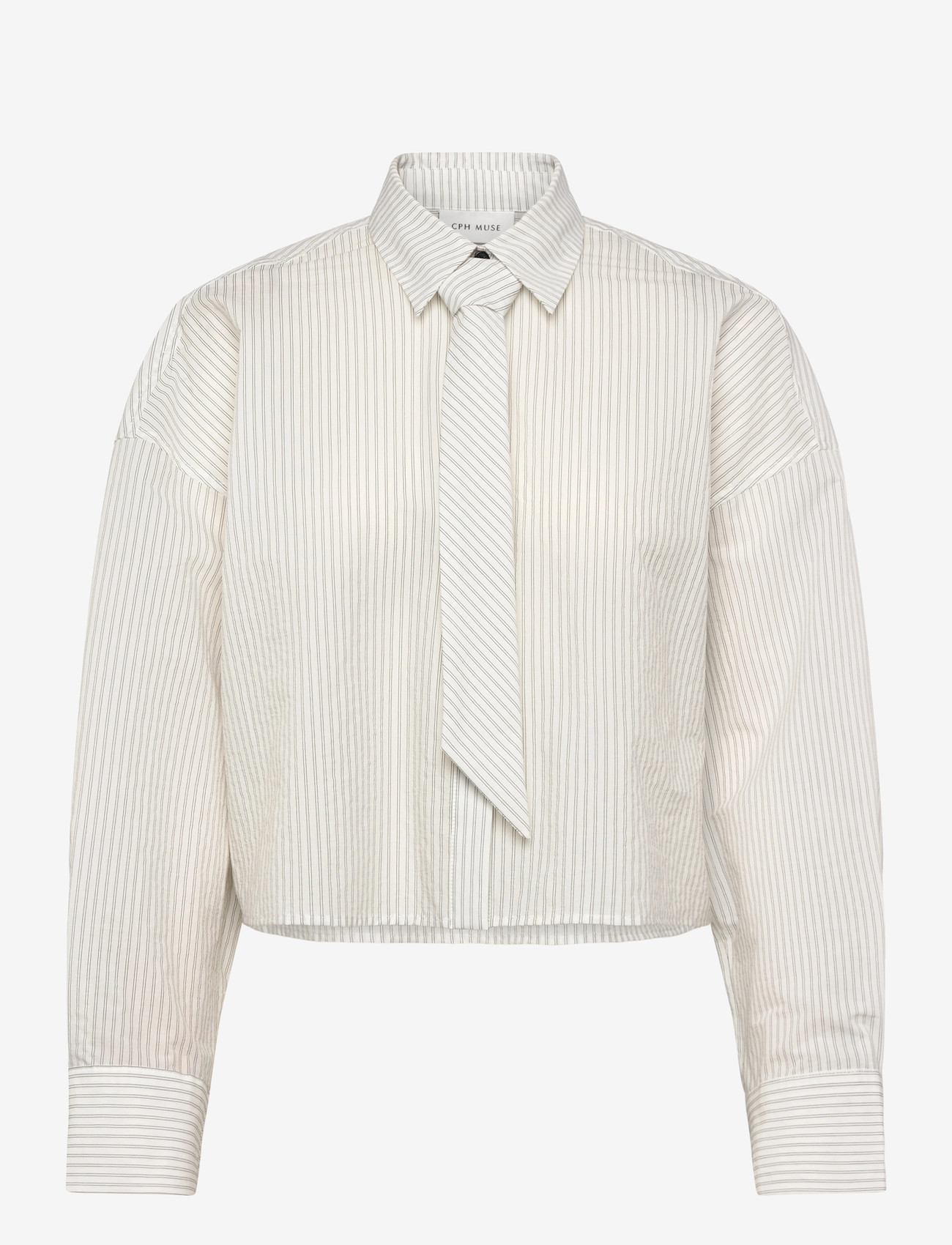 Copenhagen Muse - CMPIPER-SHIRT - langærmede skjorter - bright white - 1