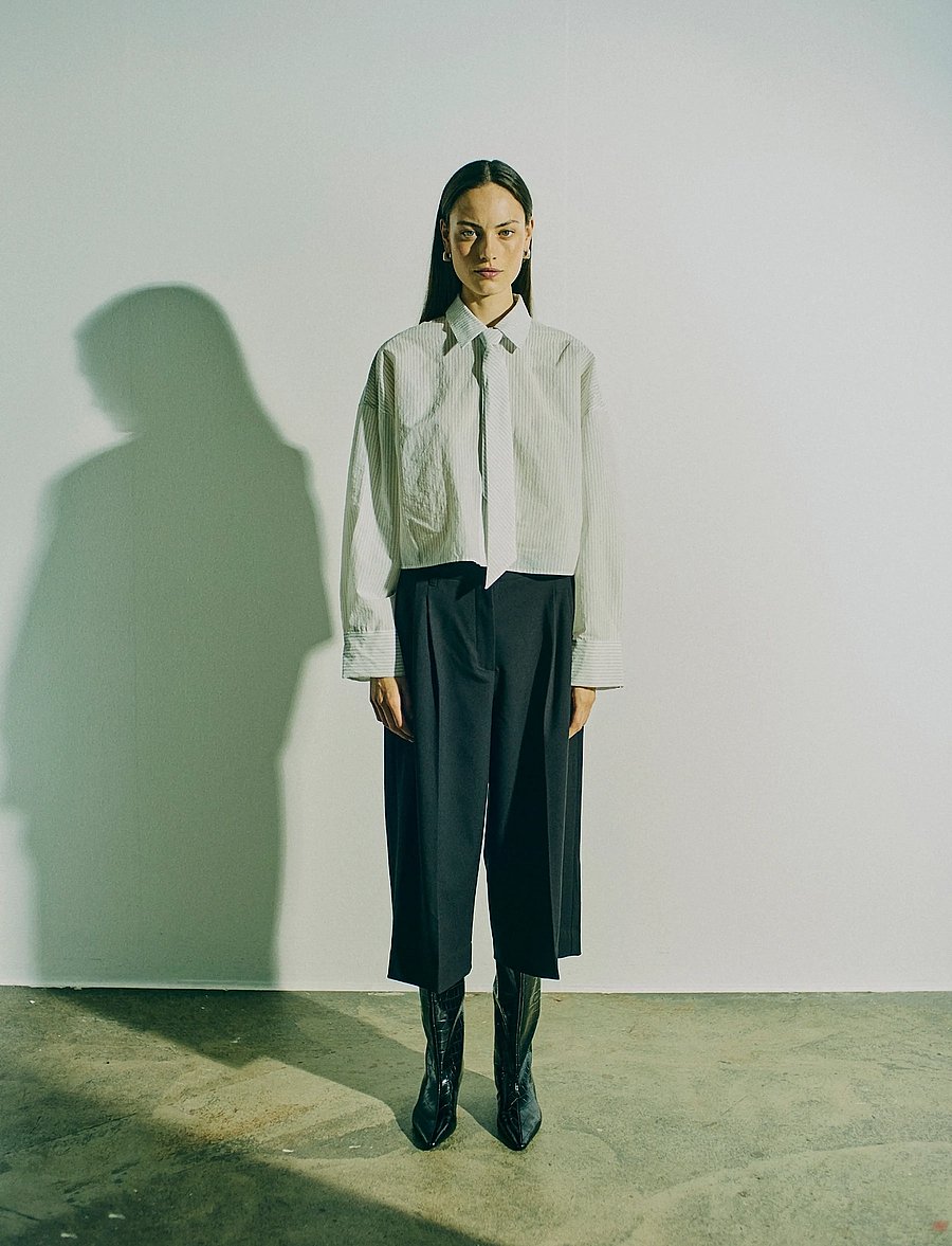 Copenhagen Muse - CMPIPER-SHIRT - chemises à manches longues - bright white - 0
