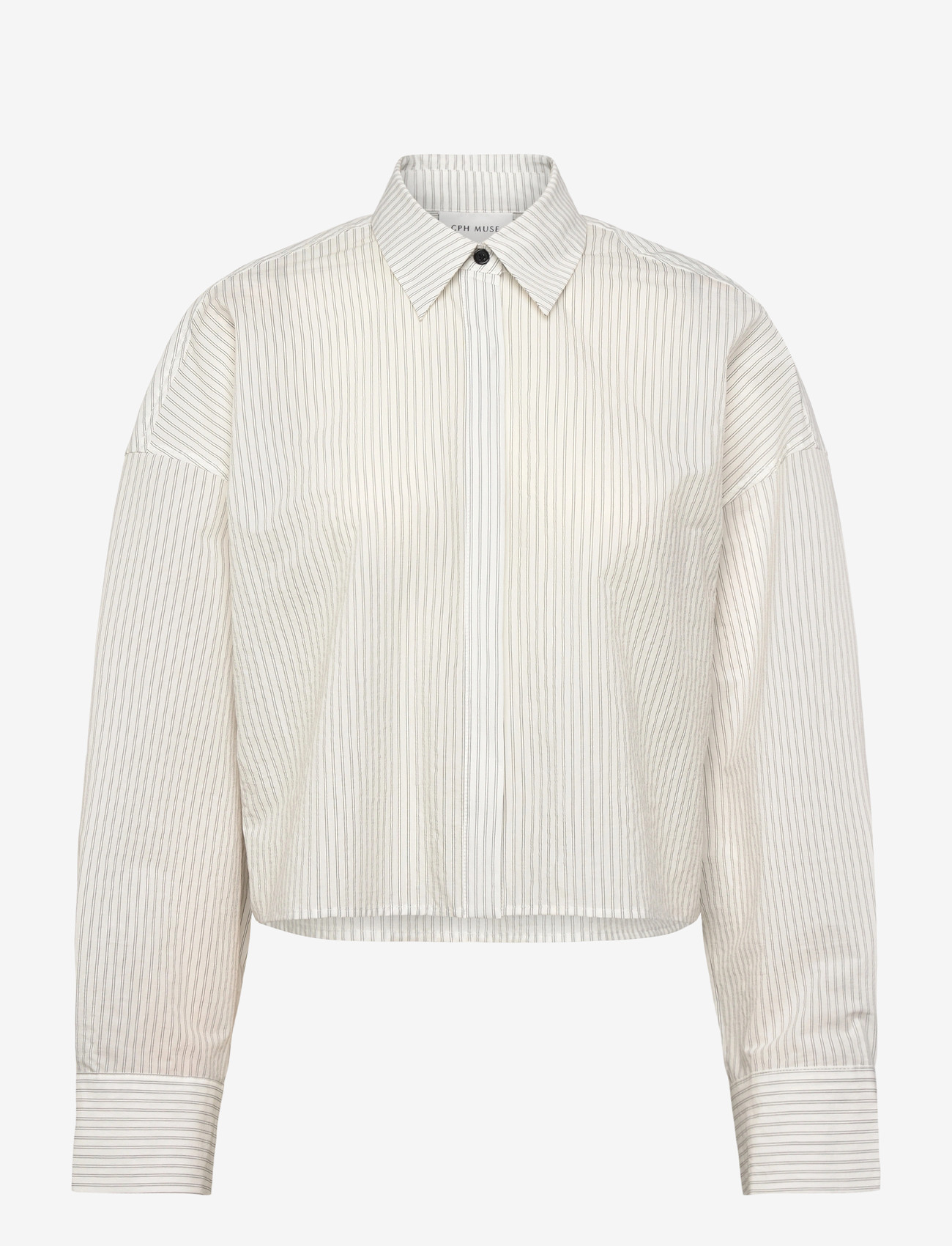 Copenhagen Muse - CMPIPER-SHIRT - langærmede skjorter - bright white - 3