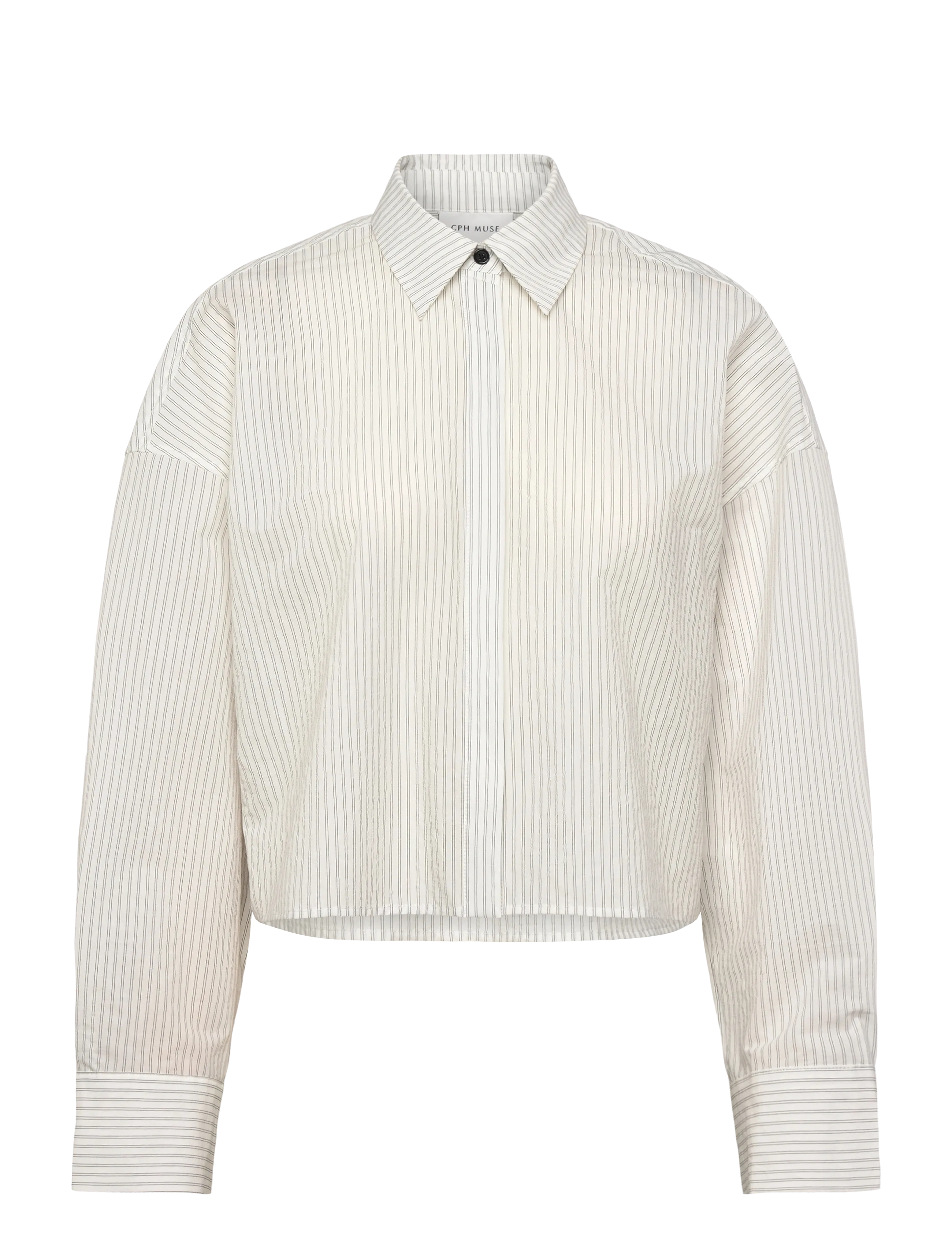 Copenhagen Muse - CMPIPER-SHIRT - pikkade varrukatega särgid - bright white - 3