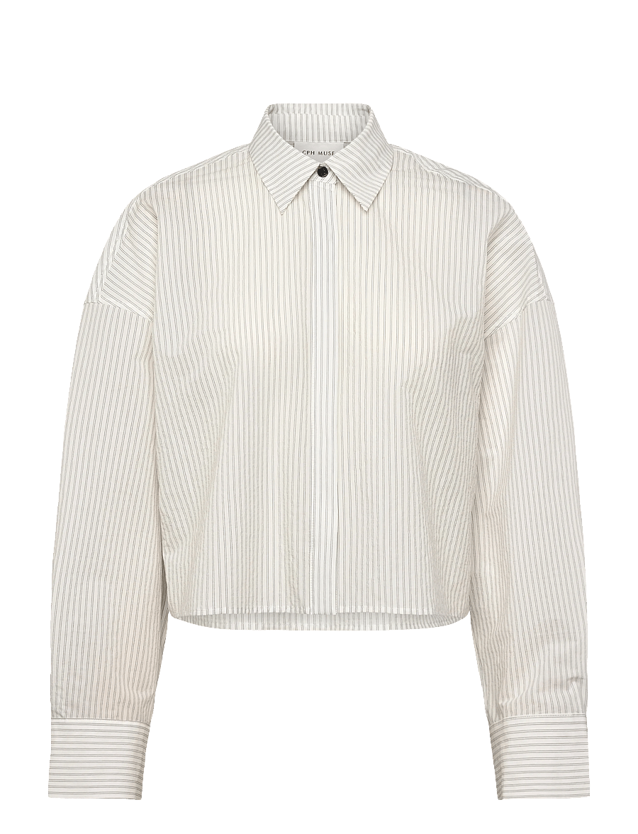 Copenhagen Muse - CMPIPER-SHIRT - chemises à manches longues - bright white - 3