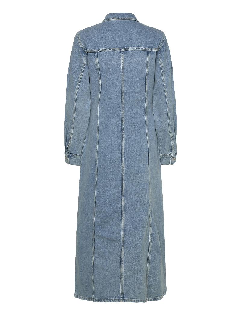Copenhagen Muse - CMANOUK-DRESS - skjortekjoler - light blue denim - 1