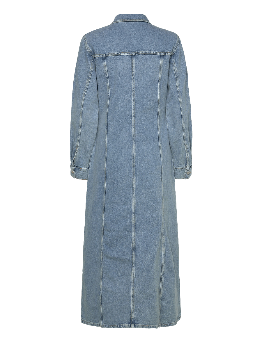 Copenhagen Muse - CMANOUK-DRESS - särkkleidid - light blue denim - 2
