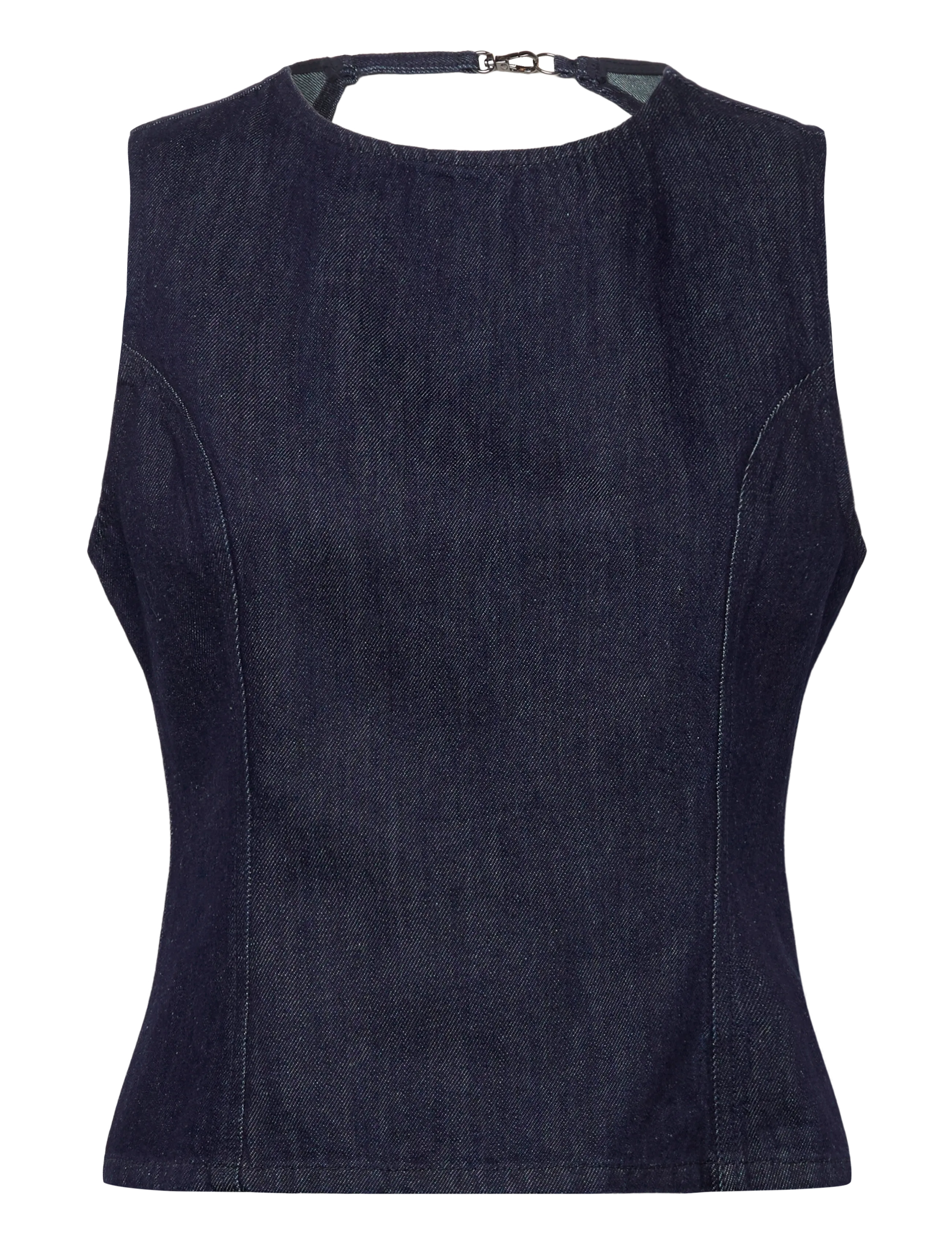 Copenhagen Muse CMJALYNN-TOP - Vaatteet - DARK BLUE DENIM / navy