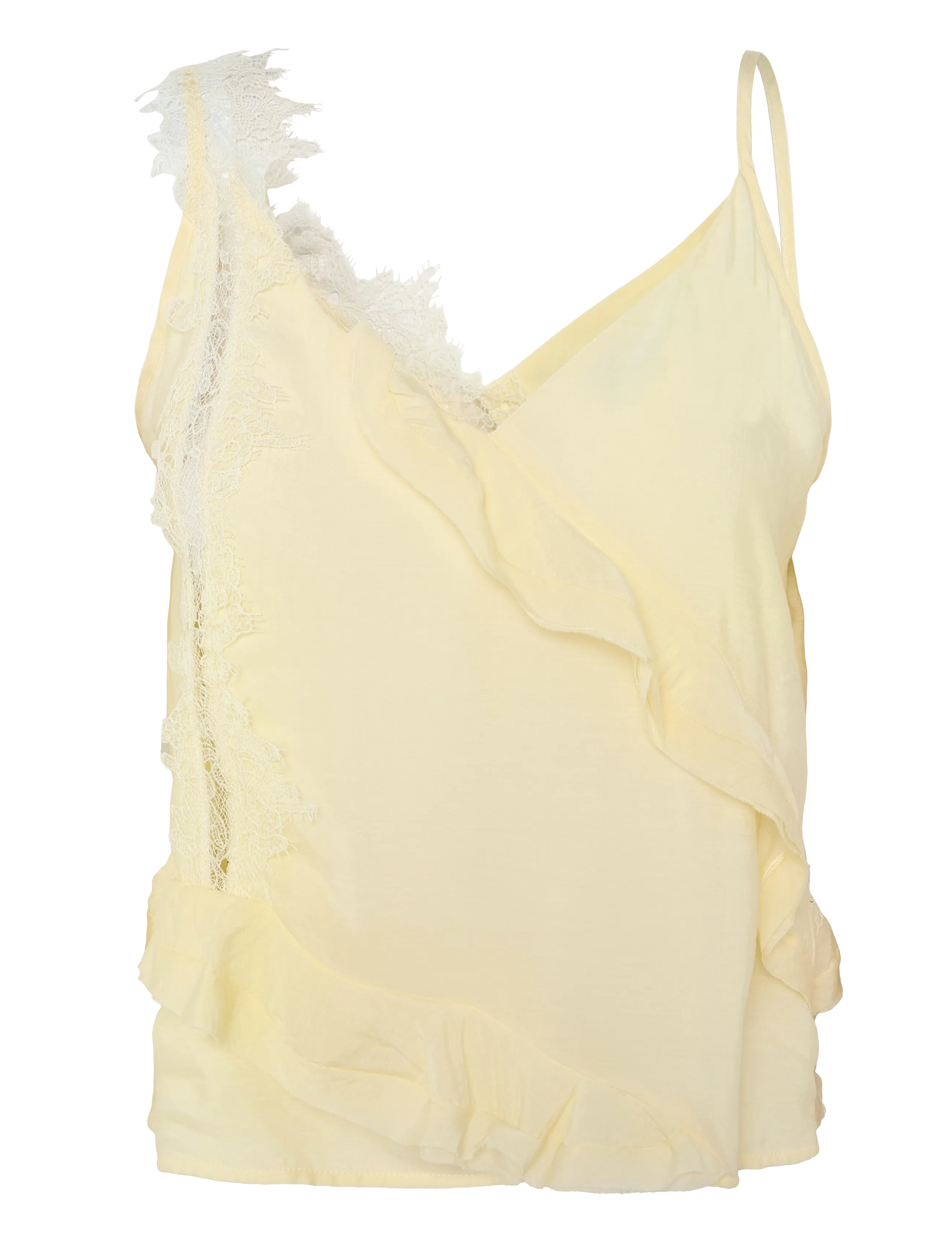 Copenhagen Muse - CMNORMA-TOP - Ärmellose blusen - lemon icing - 1