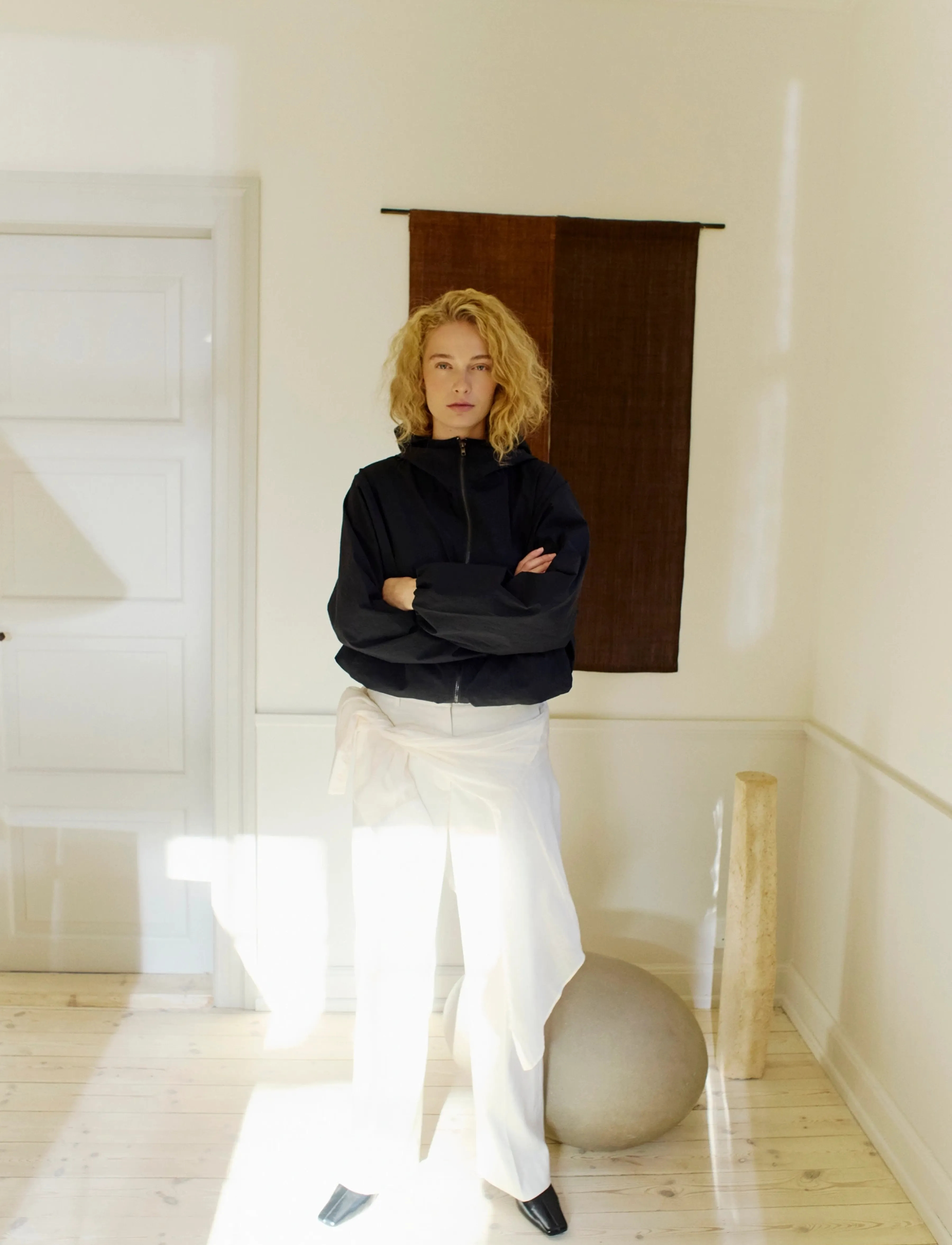 Copenhagen Muse CMKENDY-JACKET - Vindjackor - BLACK / black