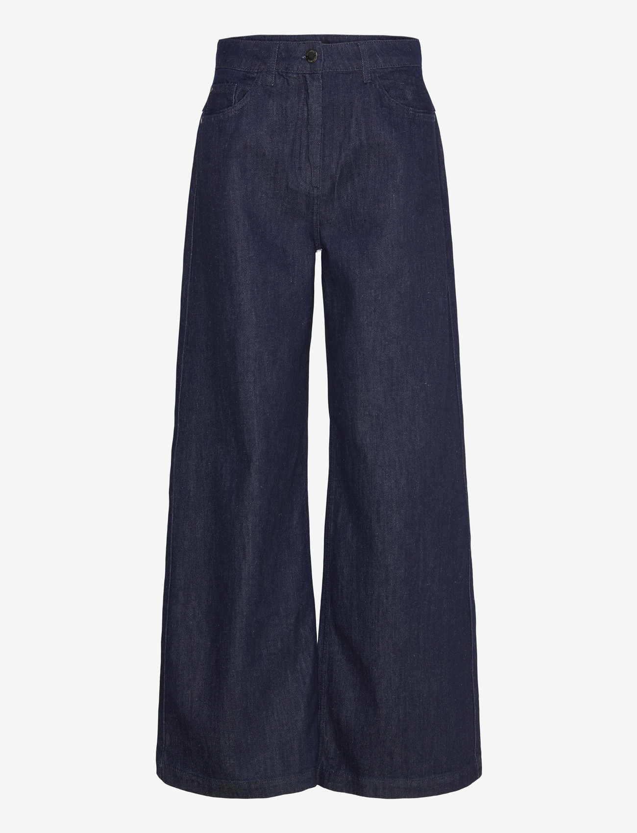 Copenhagen Muse - CMJALYNN-PANTS - wide leg jeans - dark blue denim - 0