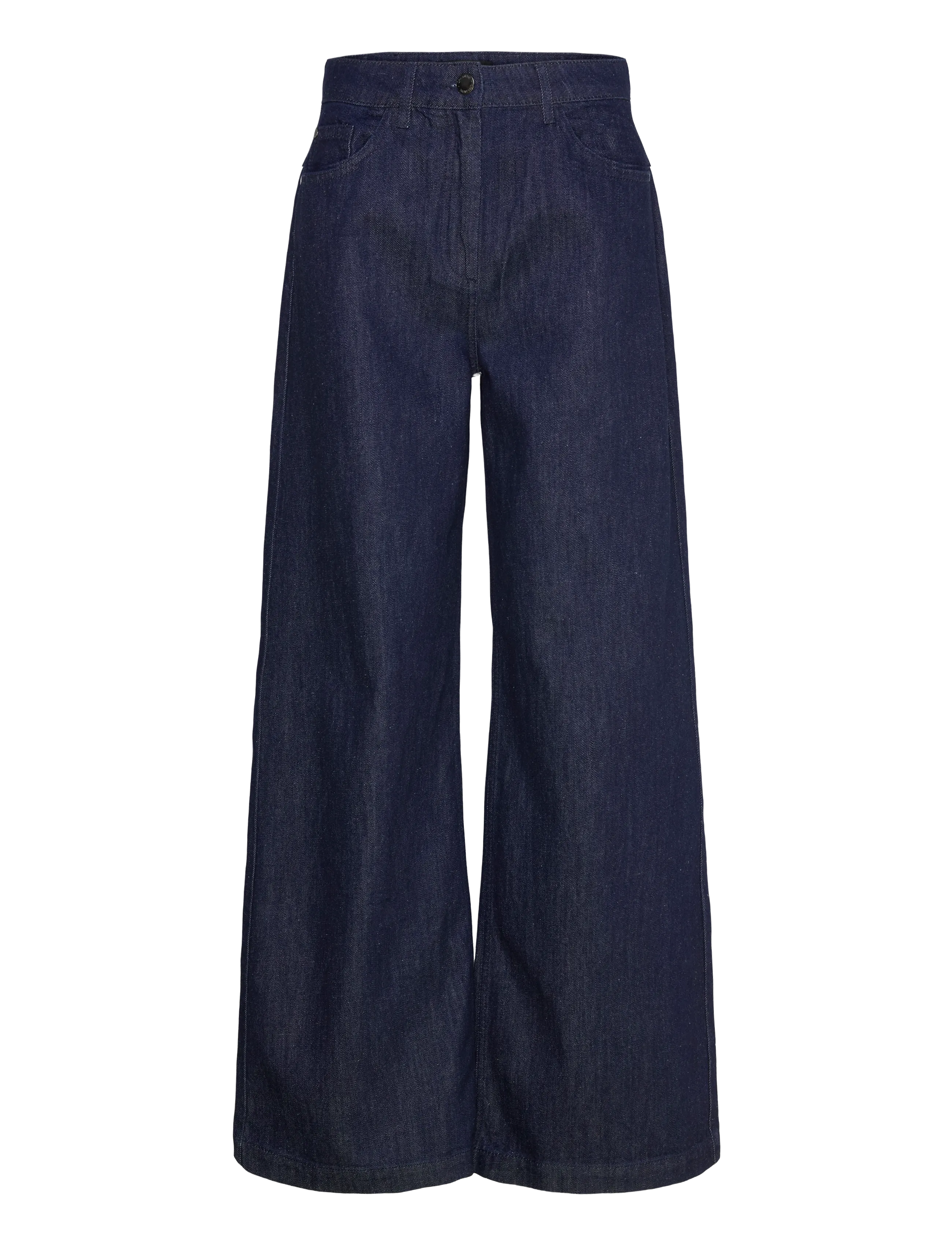 Copenhagen Muse CMJALYNN-PANTS - Teksad - DARK BLUE DENIM / navy
