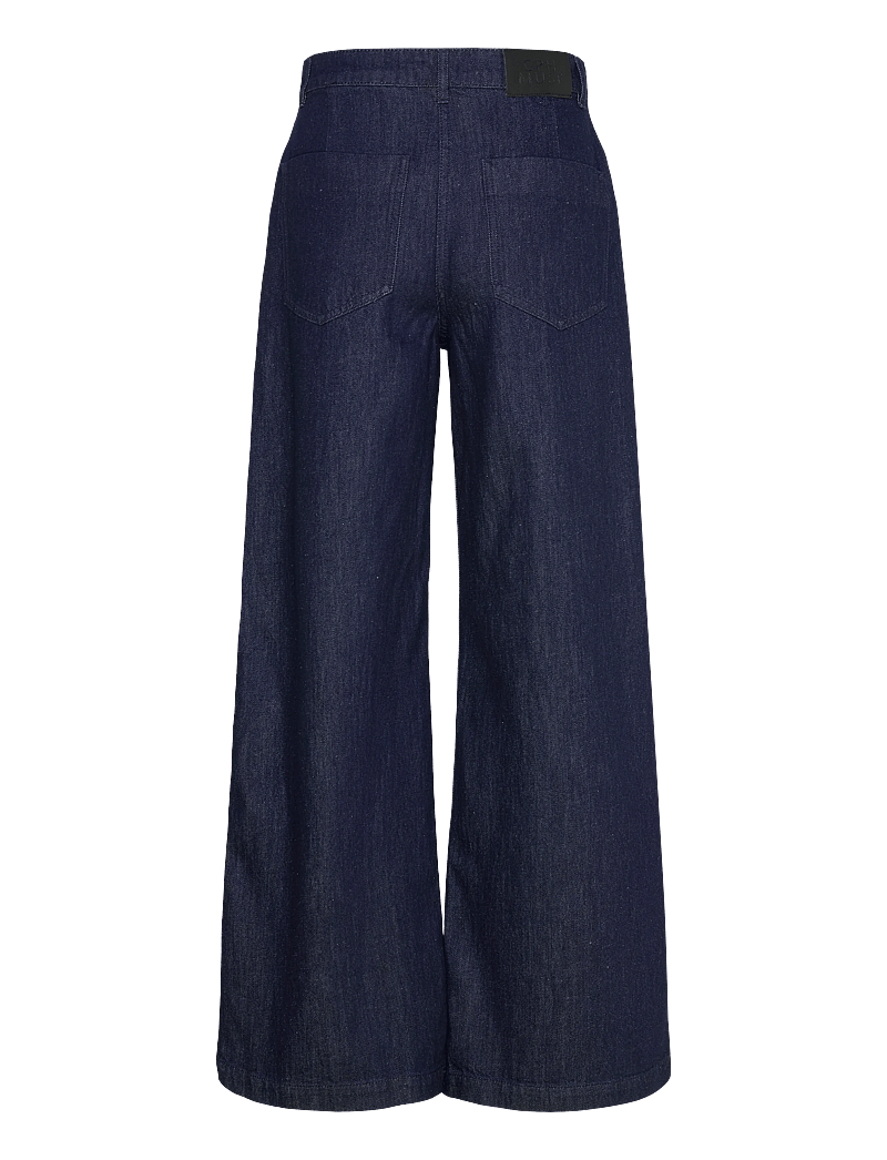 Copenhagen Muse - CMJALYNN-PANTS - hosen mit weitem bein - dark blue denim - 1