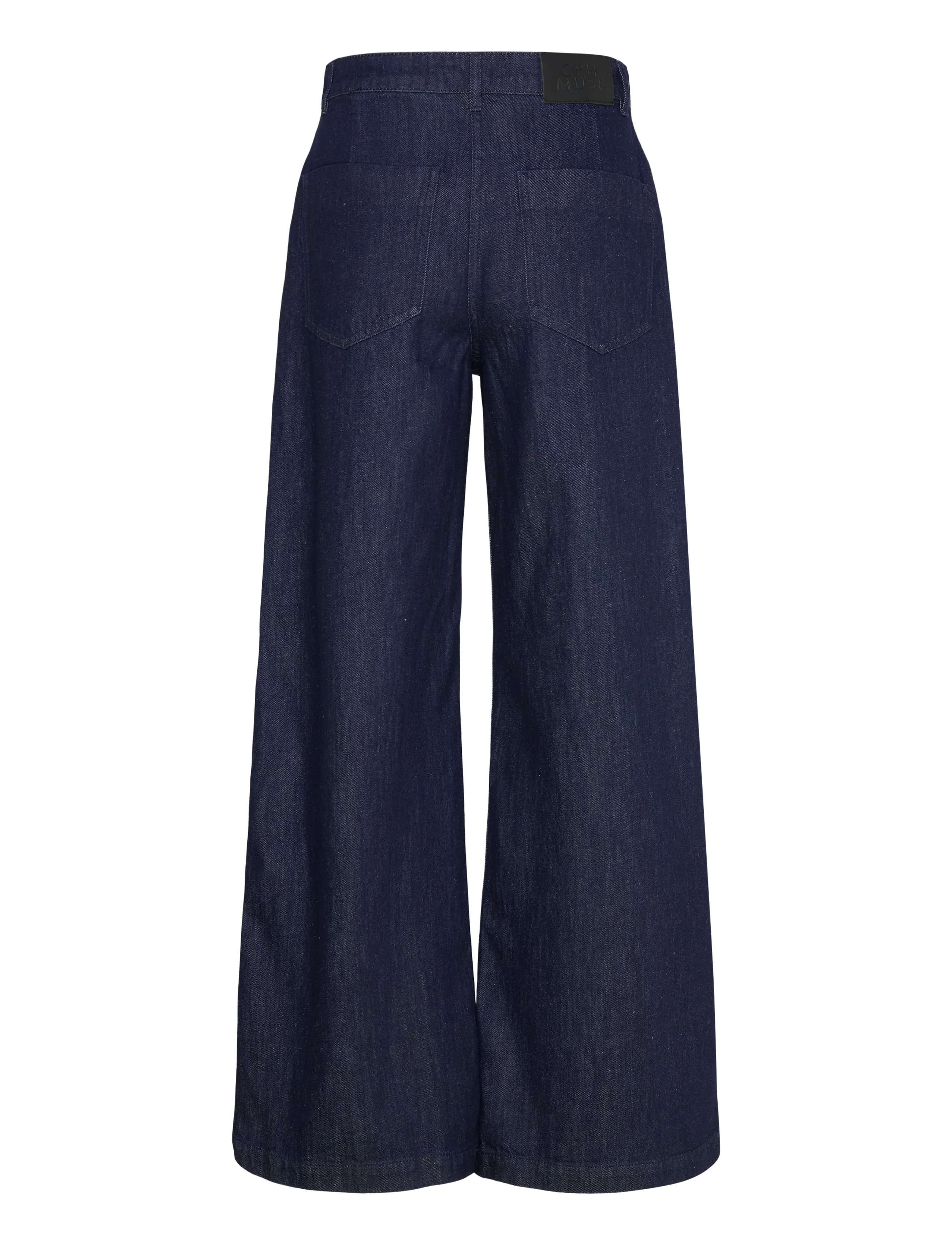 Copenhagen Muse - CMJALYNN-PANTS - wide leg jeans - dark blue denim - 1