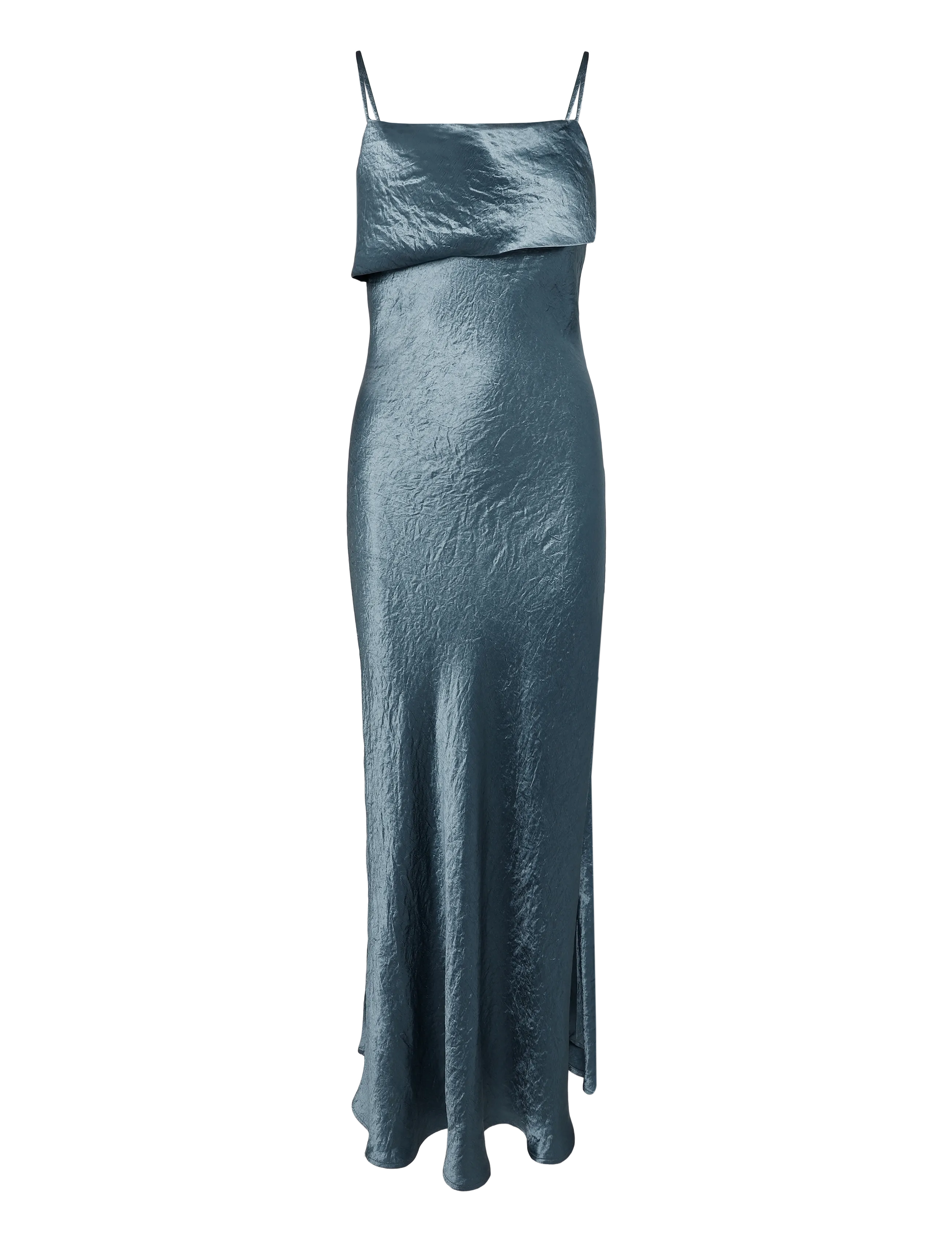 Copenhagen Muse - CMSASHA-DRESS - slip dresses - blue mirage - 1
