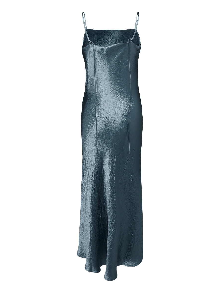 Copenhagen Muse - CMSASHA-DRESS - slip dresses - blue mirage - 2