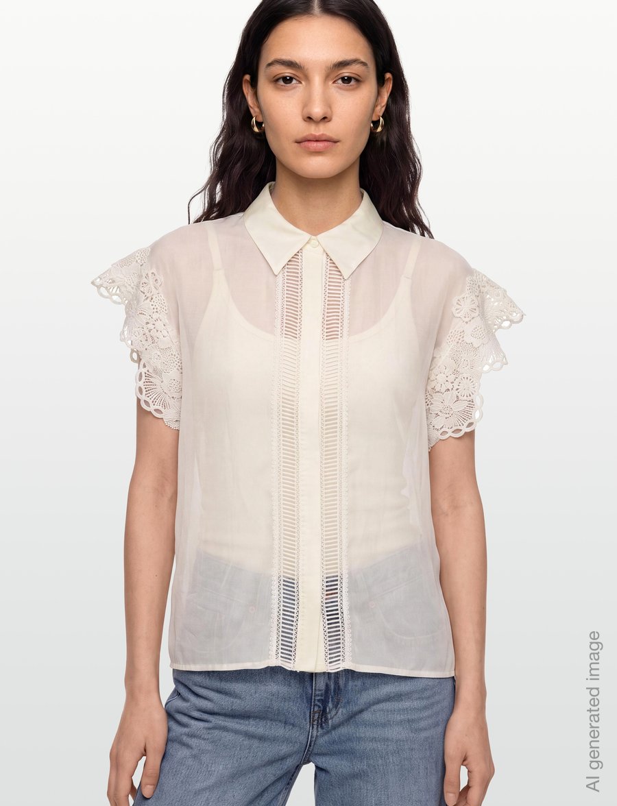 Copenhagen Muse - CMMOLLY-SHIRT - jet stream - 3