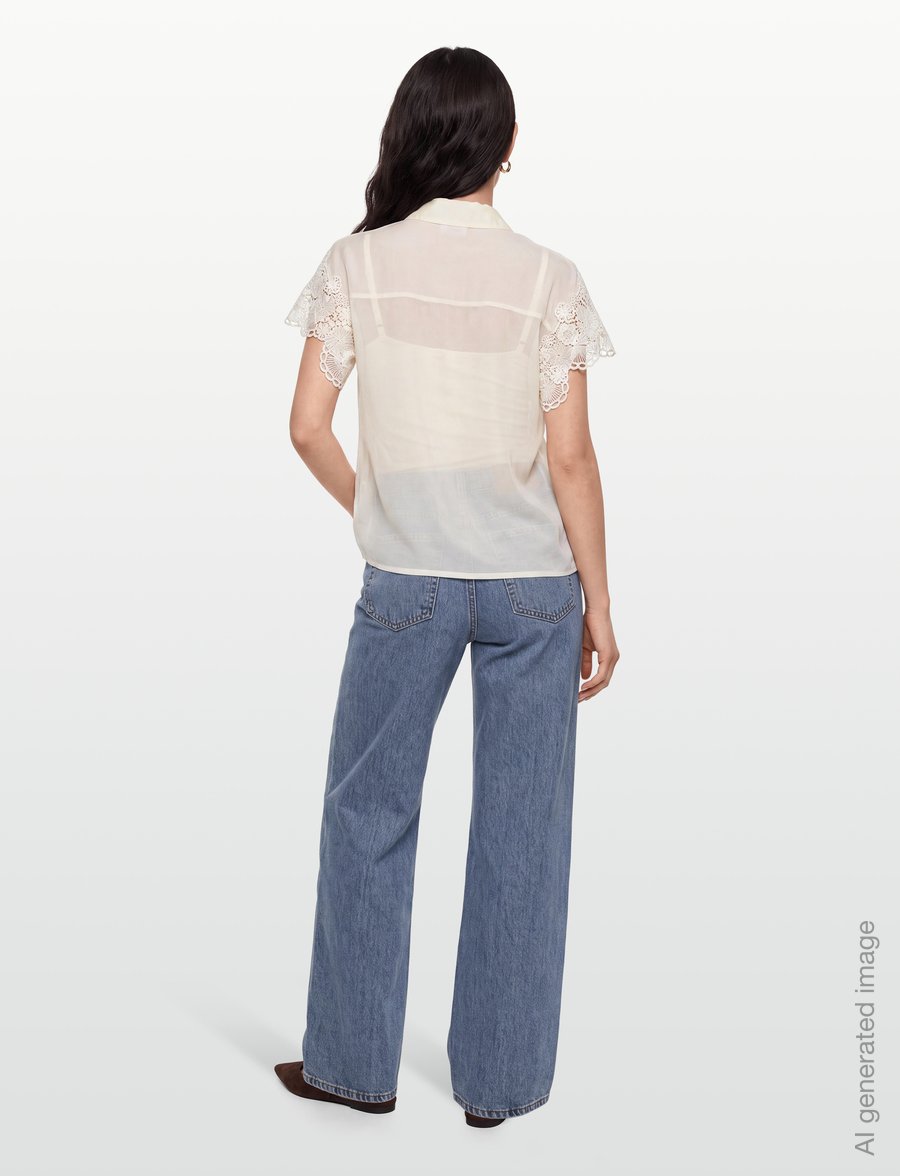 Copenhagen Muse - CMMOLLY-SHIRT - jet stream - 4