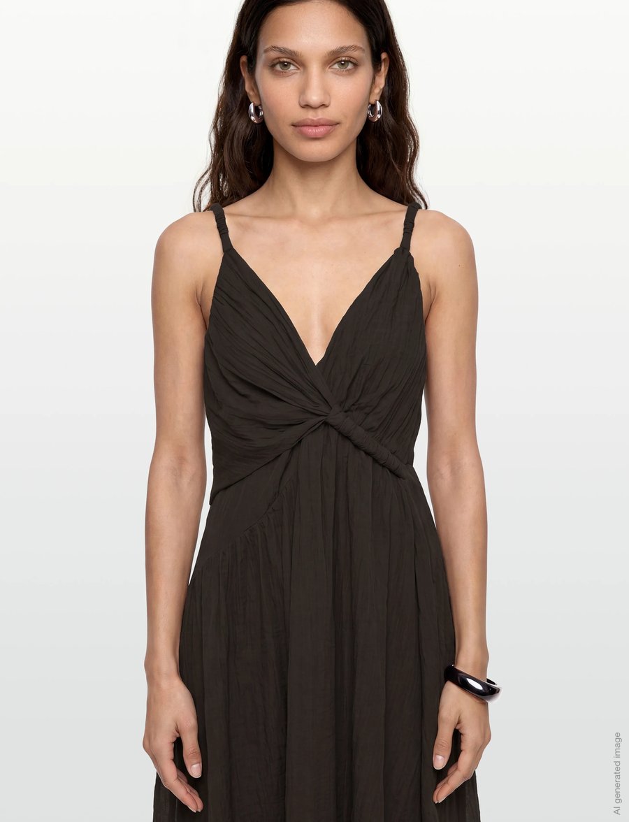 Copenhagen Muse - CMJOAN-DRESS - midi kjoler - mulch - 3