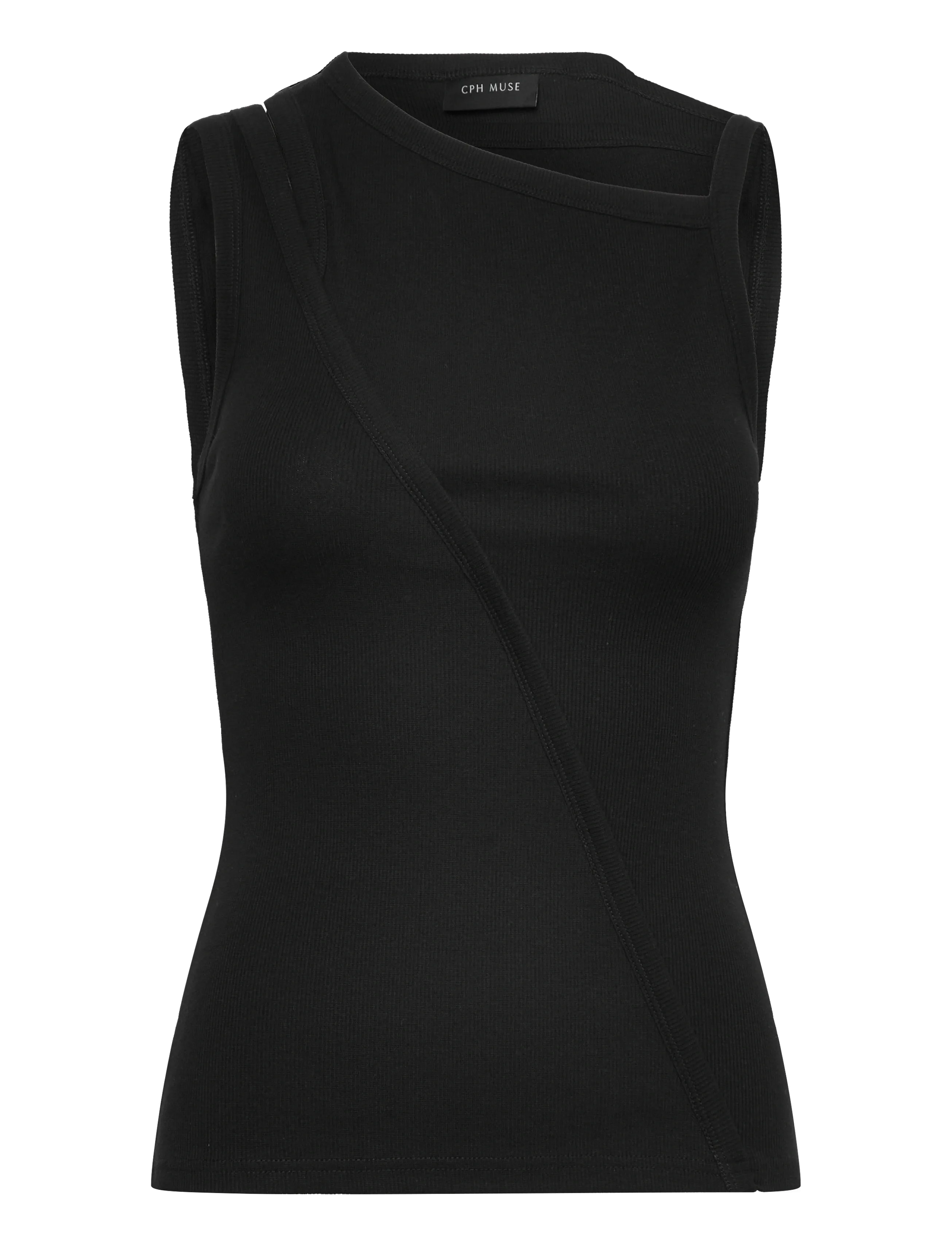 Copenhagen Muse CMSIV-TOP - Vêtements - BLACK / black