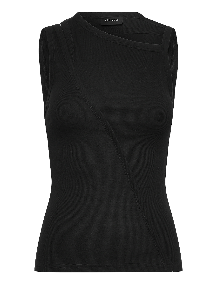 Copenhagen Muse - CMSIV-TOP - varrukateta topid - black - 1