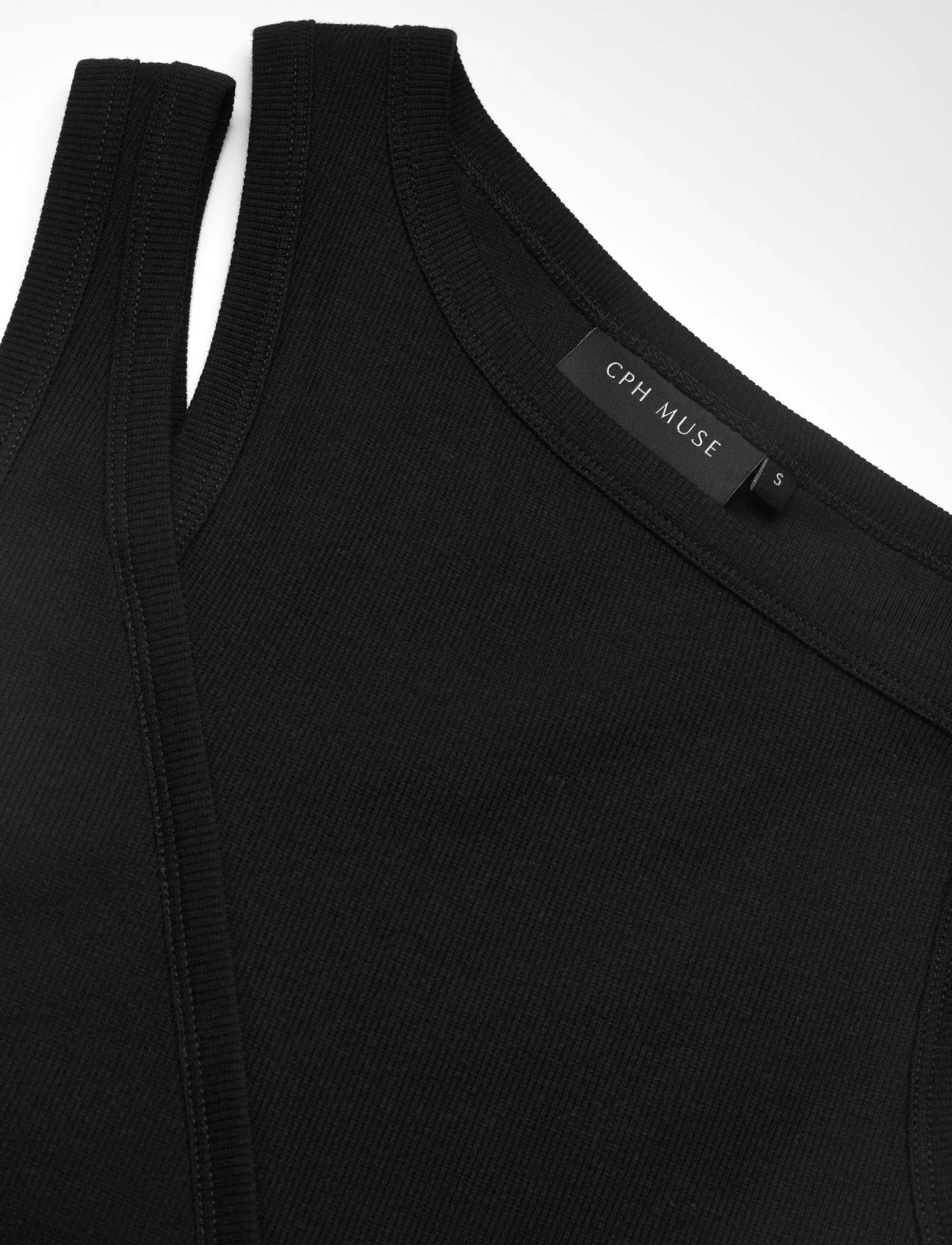 Copenhagen Muse - CMSIV-TOP - linnen - black - 5