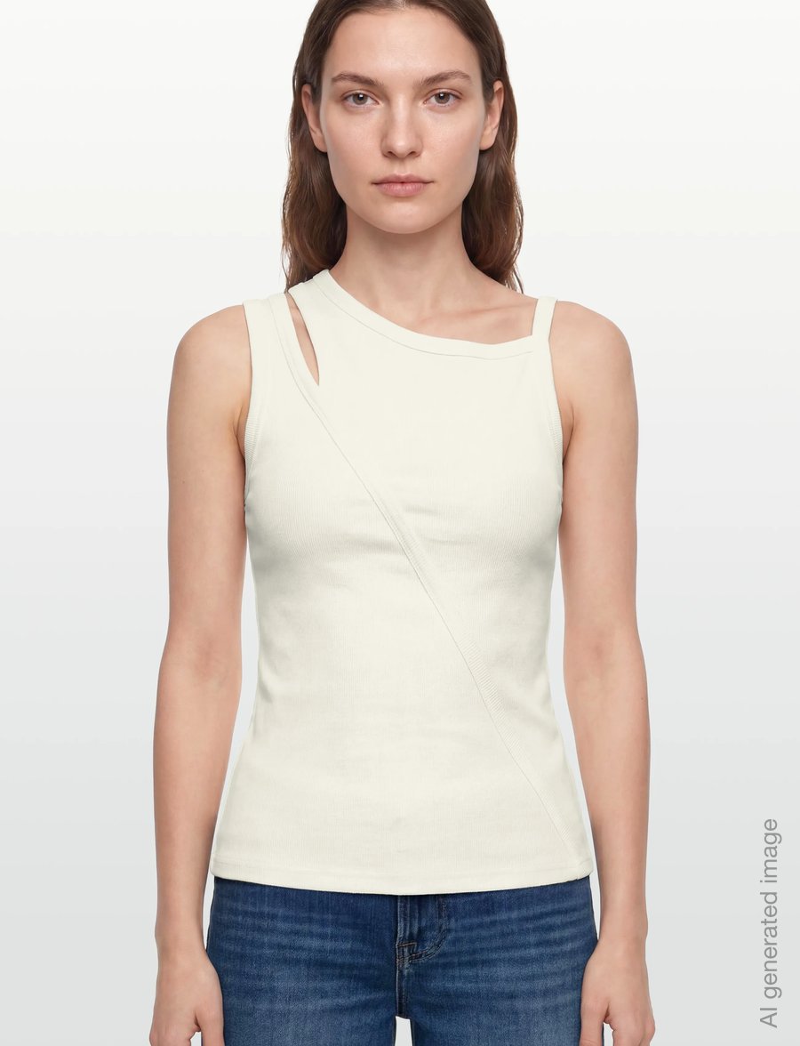 Copenhagen Muse - CMSIV-TOP - Ärmellose tops - jet stream - 3