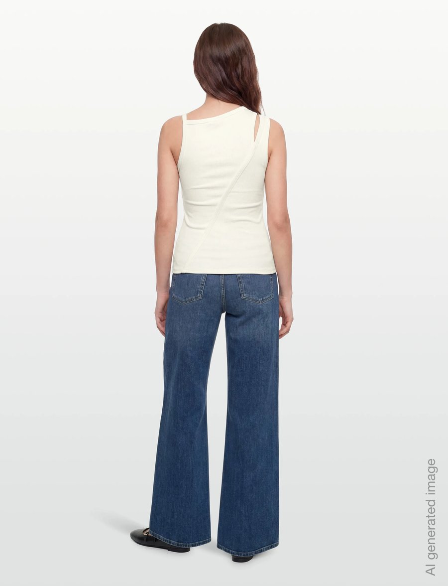 Copenhagen Muse - CMSIV-TOP - Ärmellose tops - jet stream - 4