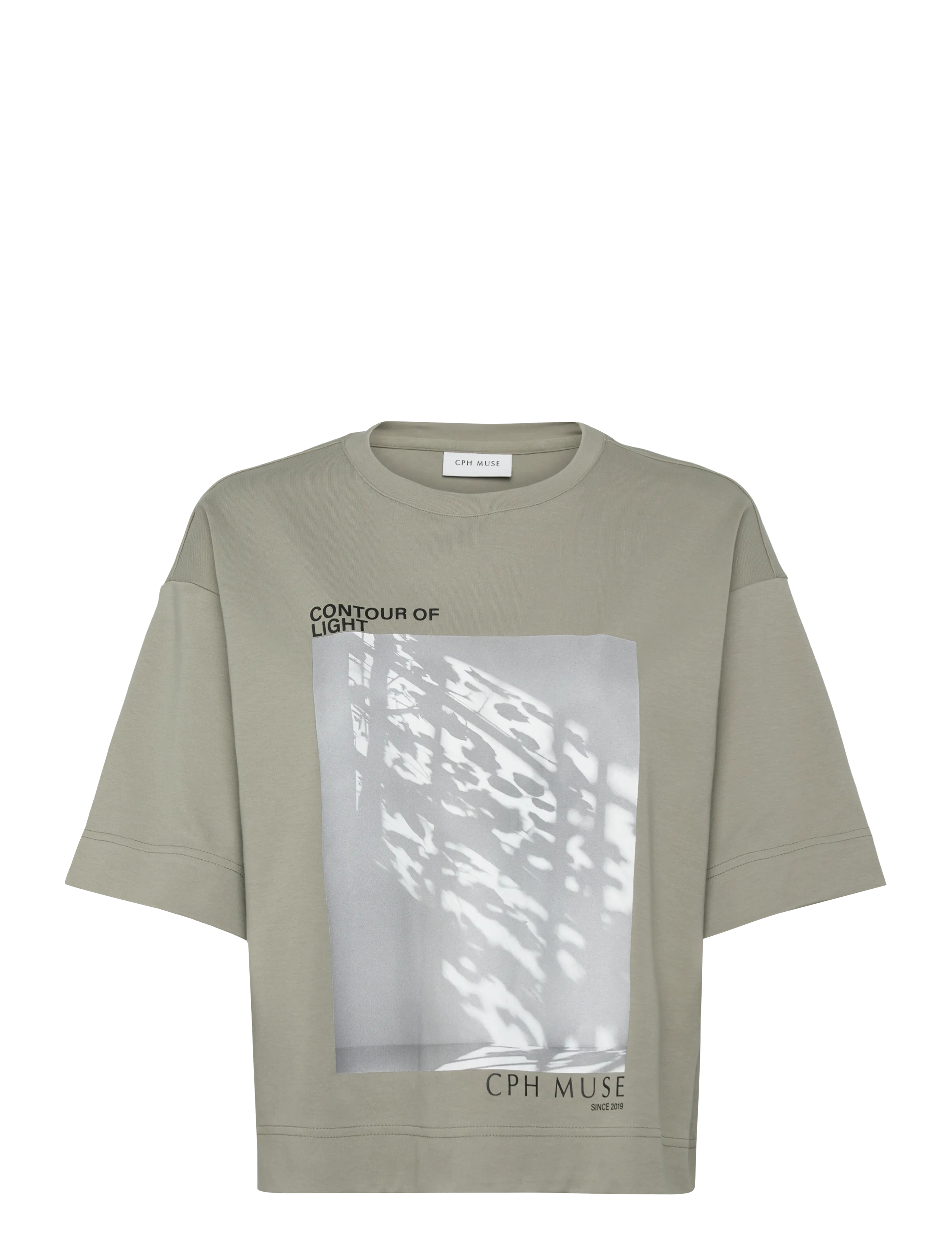 COPENHAGEN MUSE Cmmuse-Tee Khaki - M - Damen