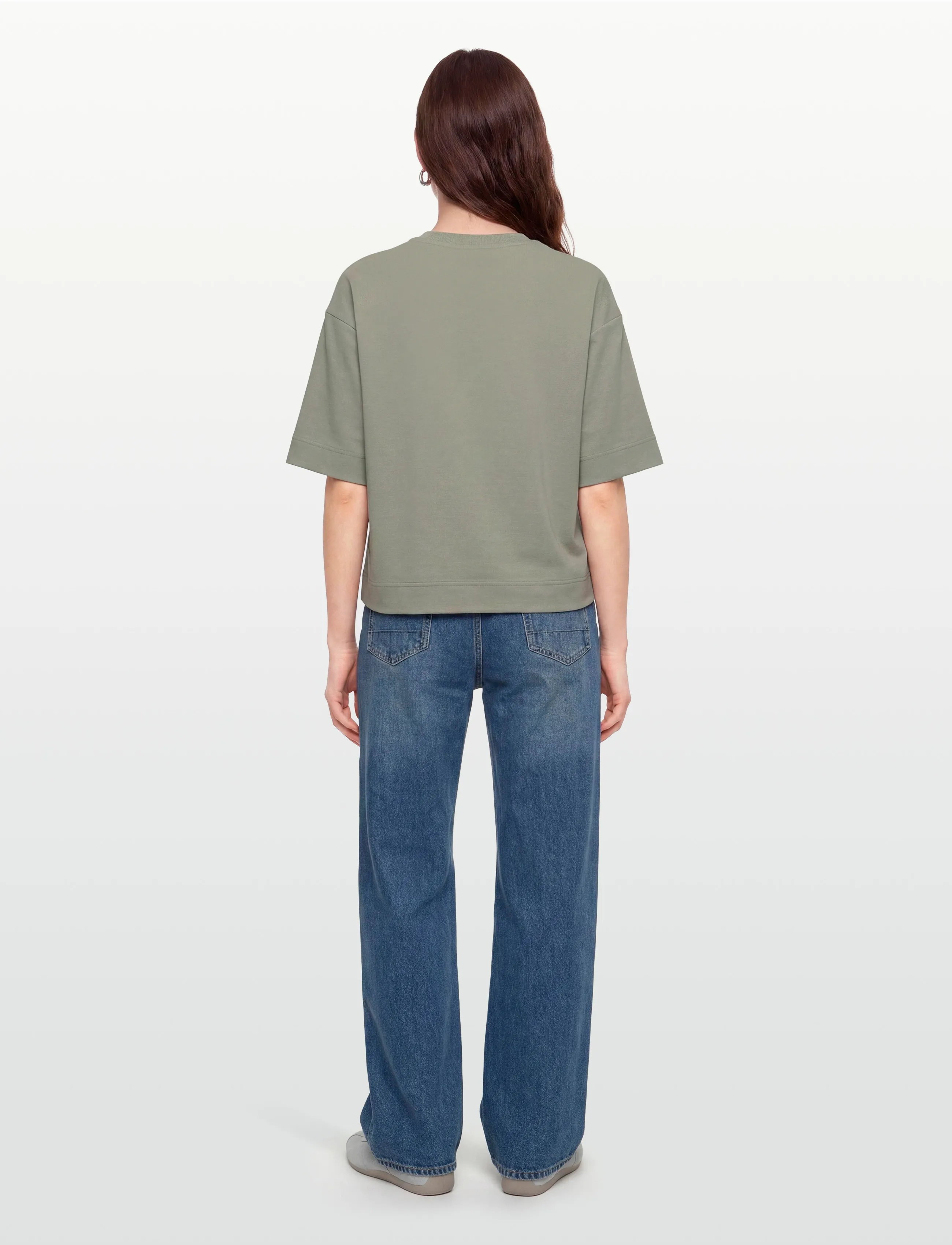 Copenhagen Muse - CMMUSE-TEE - t-shirts & tops - seagrass - 4