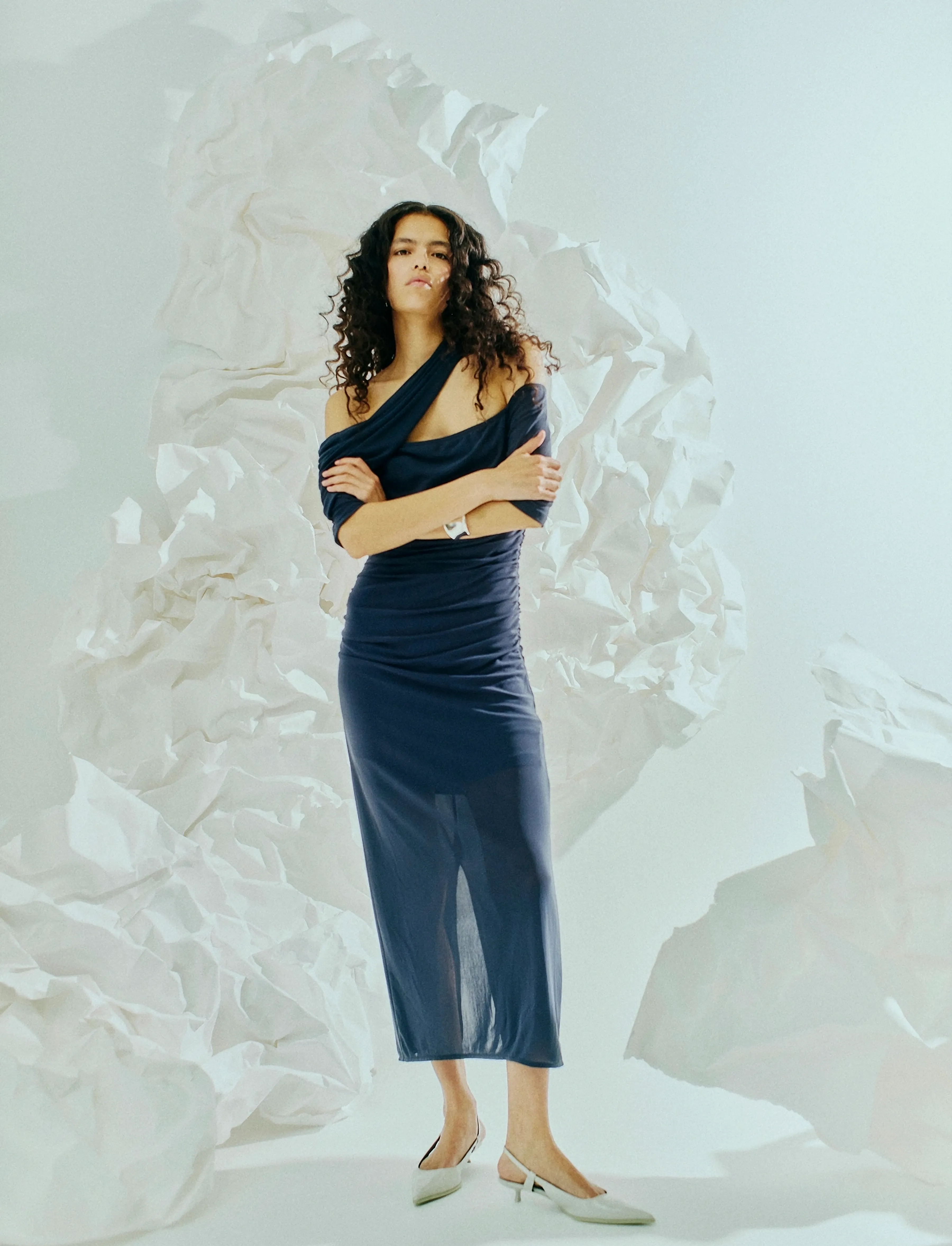 Copenhagen Muse - CMMEJSE-DRESS - evening dresses - india ink - 5