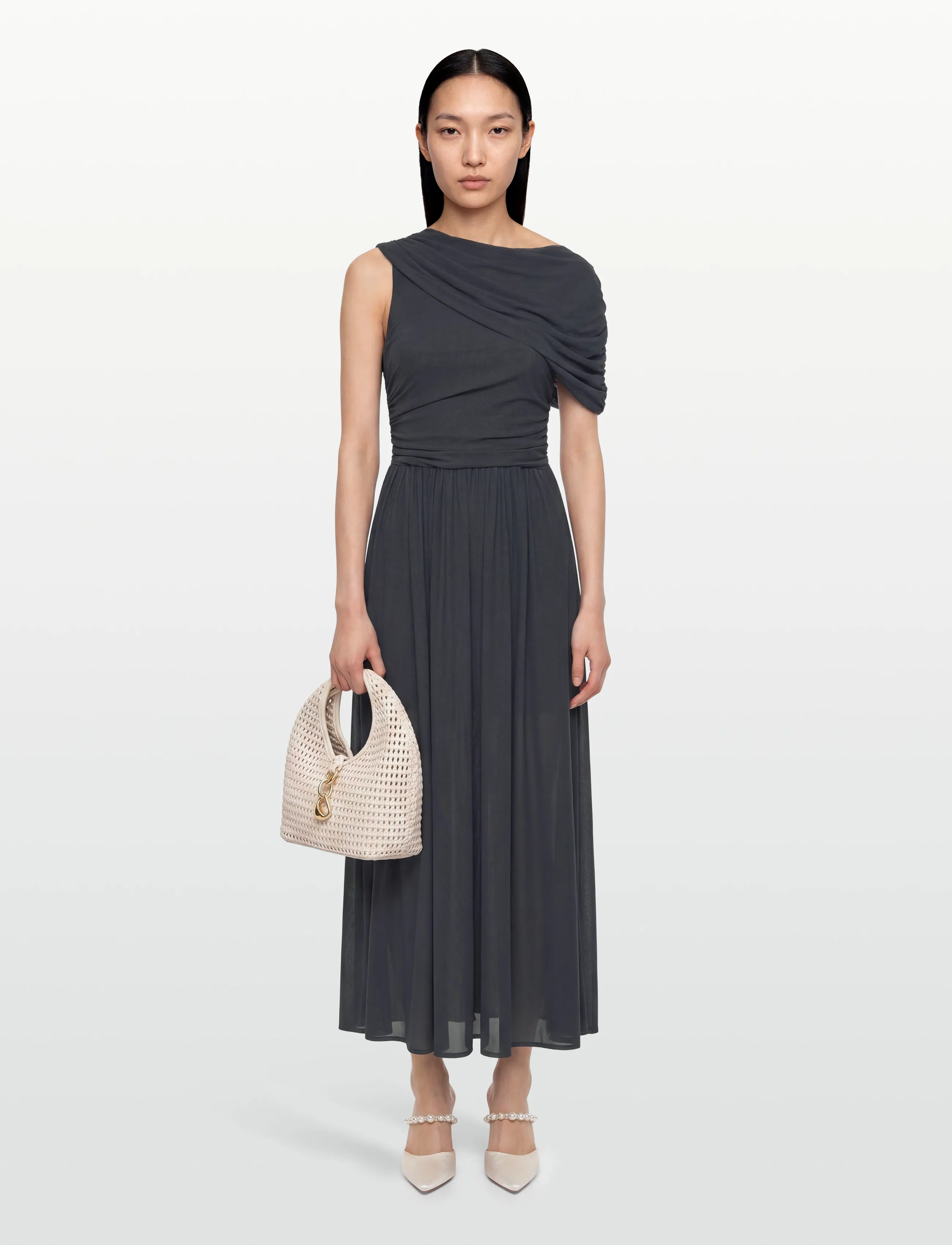 Copenhagen Muse Cmmejse-Dress, L, Dresses, Marineblau - Maxi Dress, Frauen