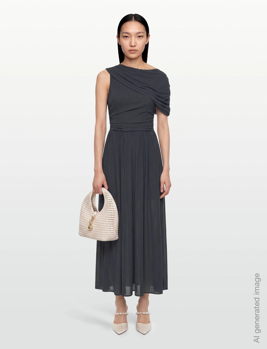 Copenhagen Muse - CMMEJSE-DRESS - maxikleider - india ink - 0