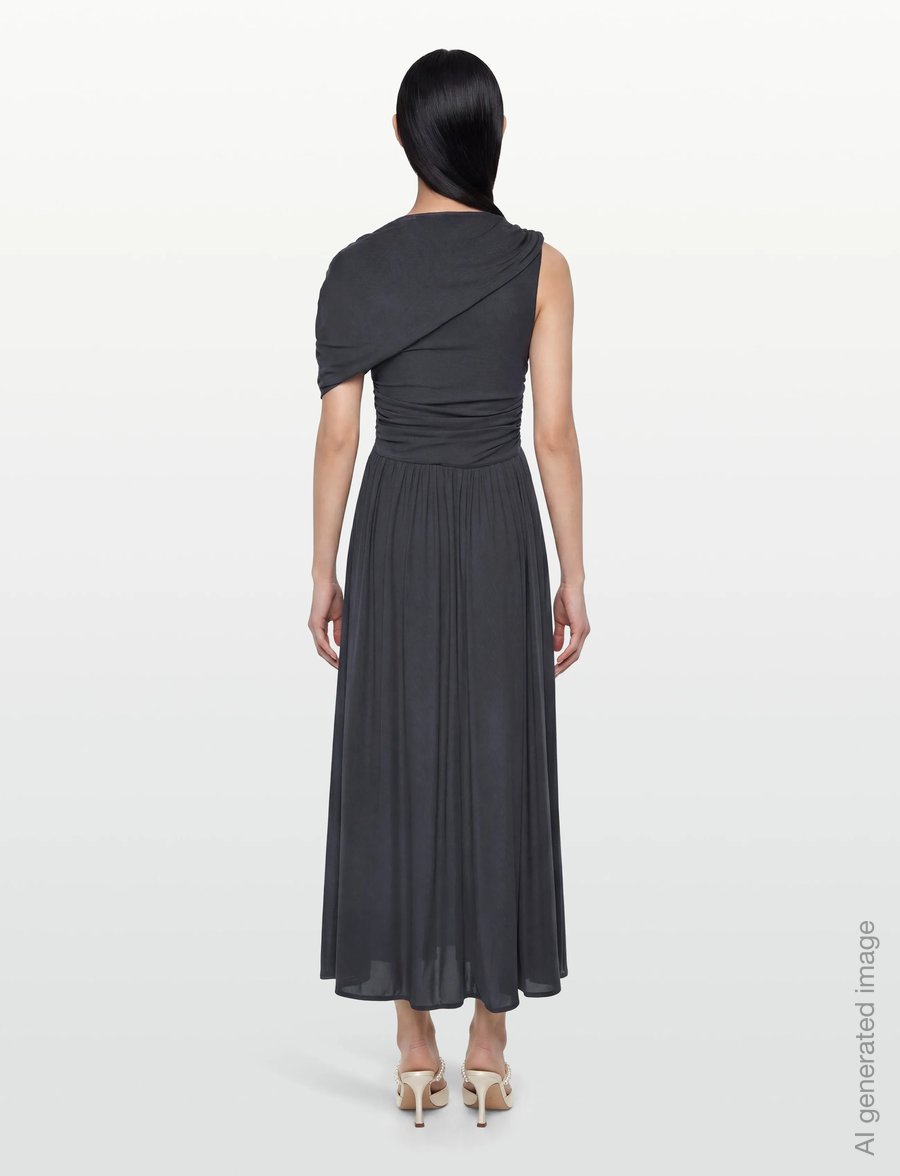 Copenhagen Muse - CMMEJSE-DRESS - maxikleider - india ink - 5