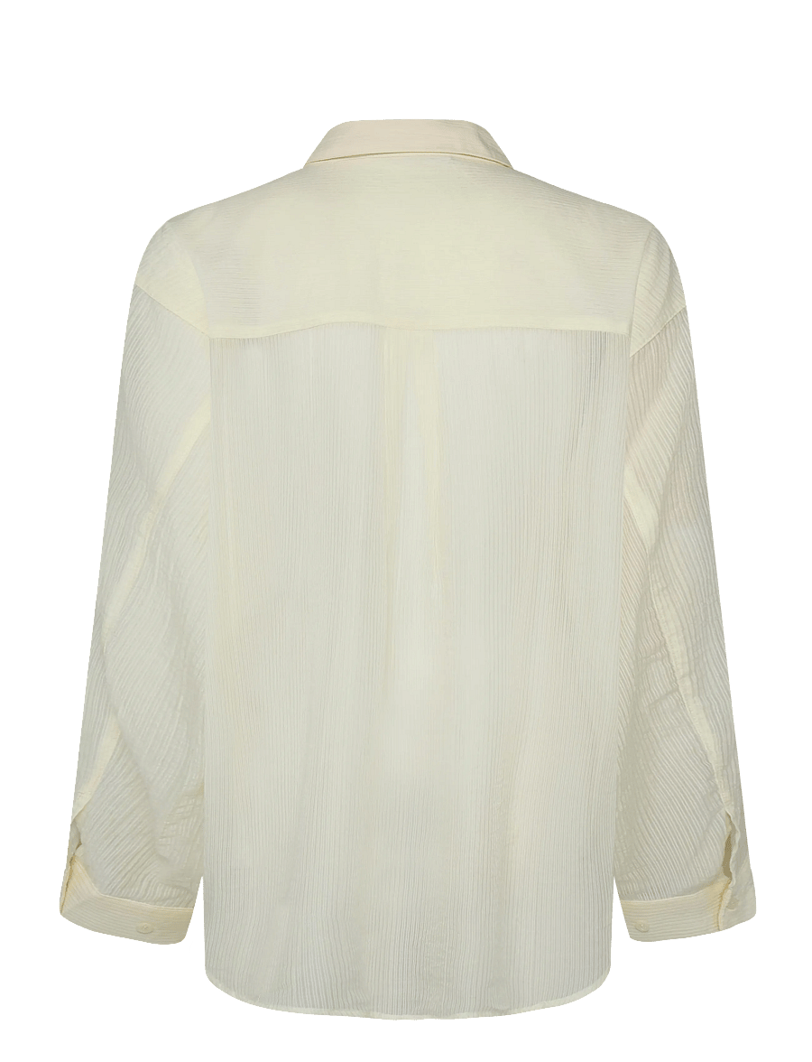 Copenhagen Muse - CMSASSY-SHIRT - pikkade varrukatega särgid - lemon icing - 2