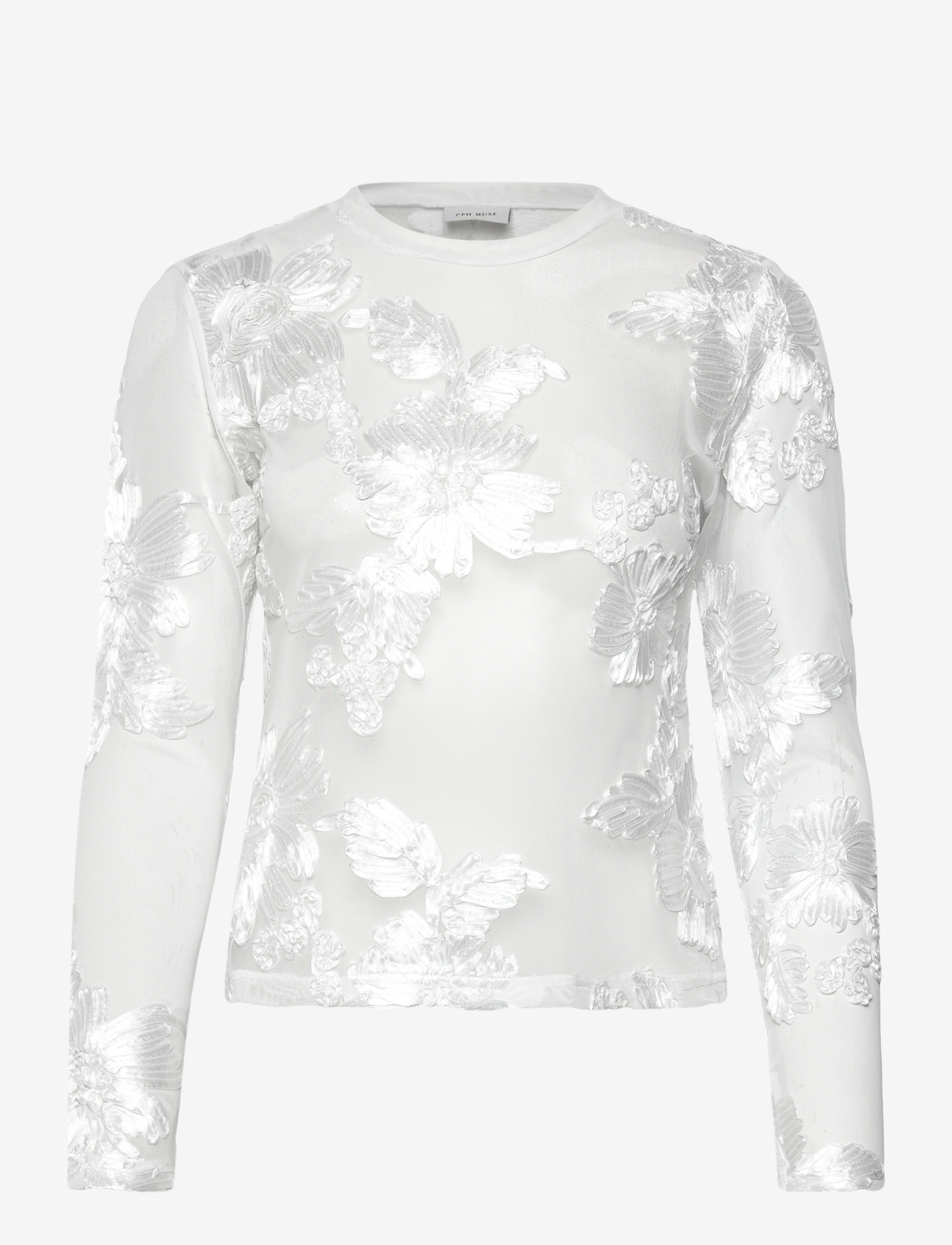 Copenhagen Muse - CMFLOW-BLOUSE - langærmede bluser - jet stream - 0