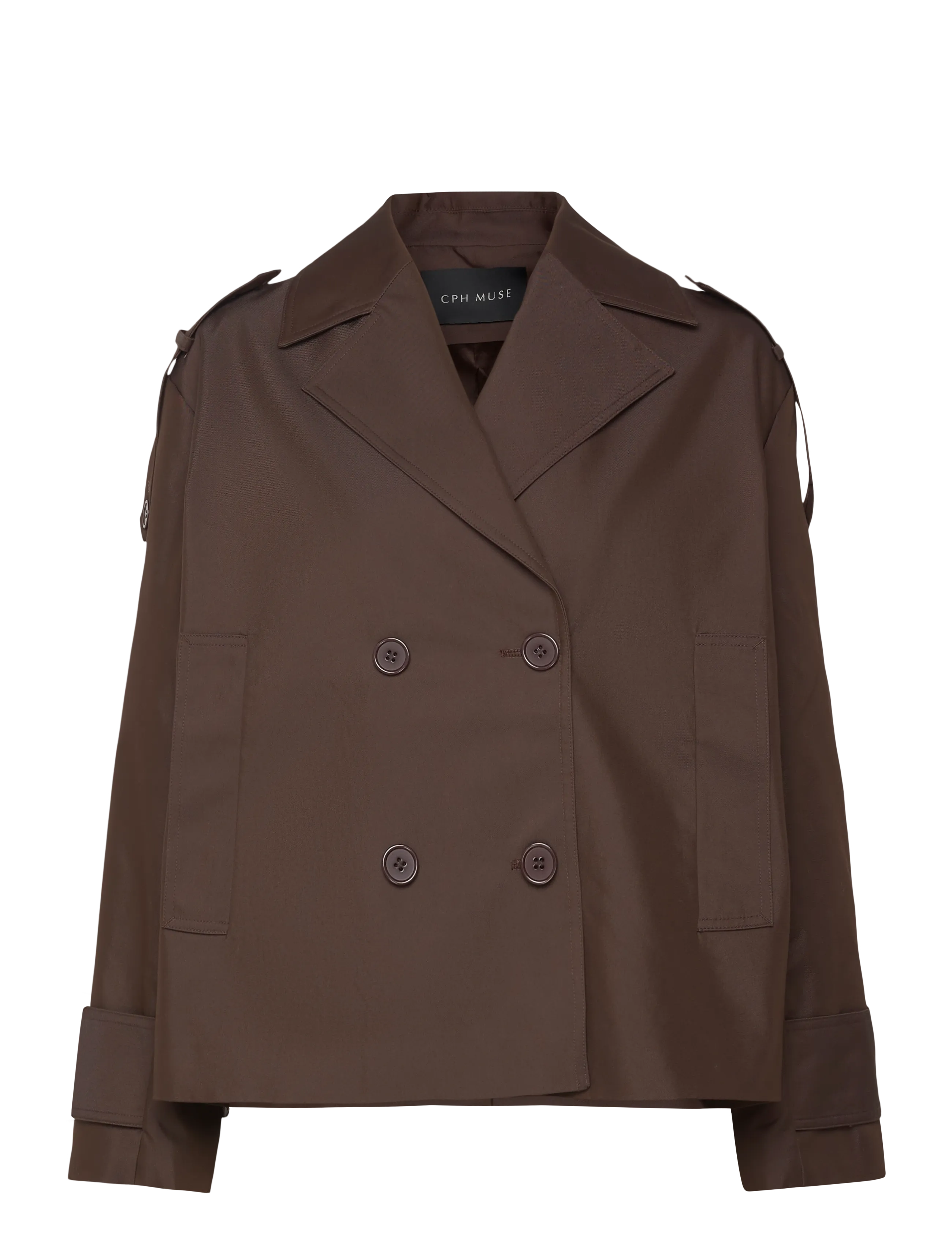 Copenhagen Muse CMCORAL-JACKET - Modetrends - MULCH / brown