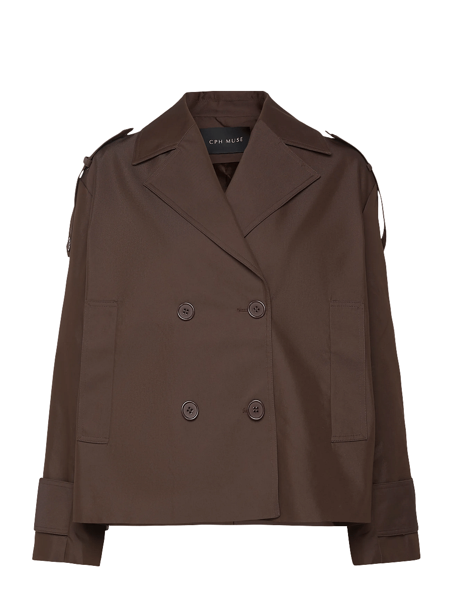 Copenhagen Muse - CMCORAL-JACKET - vihmamantlid - mulch - 1