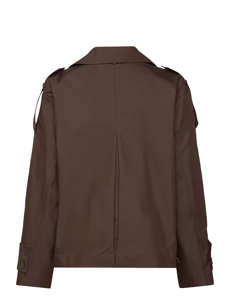 Copenhagen Muse - CMCORAL-JACKET - trenchcoats - mulch - 2