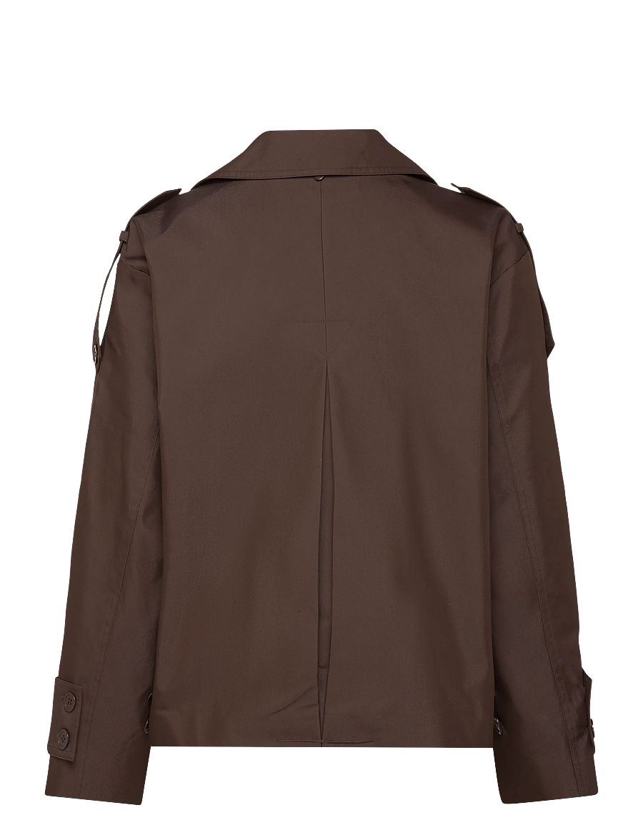 Copenhagen Muse - CMCORAL-JACKET - vihmamantlid - mulch - 2