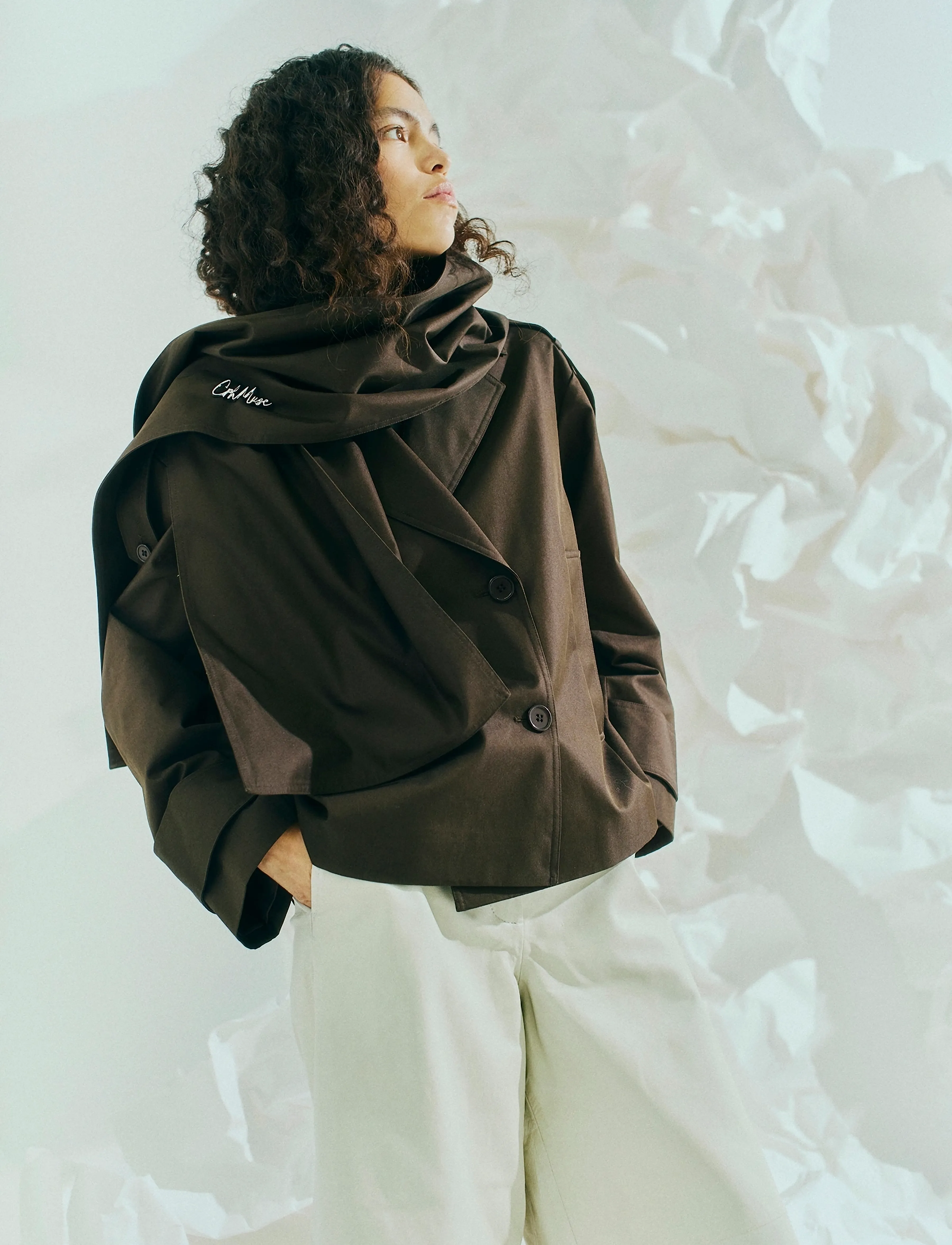 Copenhagen Muse - CMCORAL-JACKET - outerwear - mulch - 4